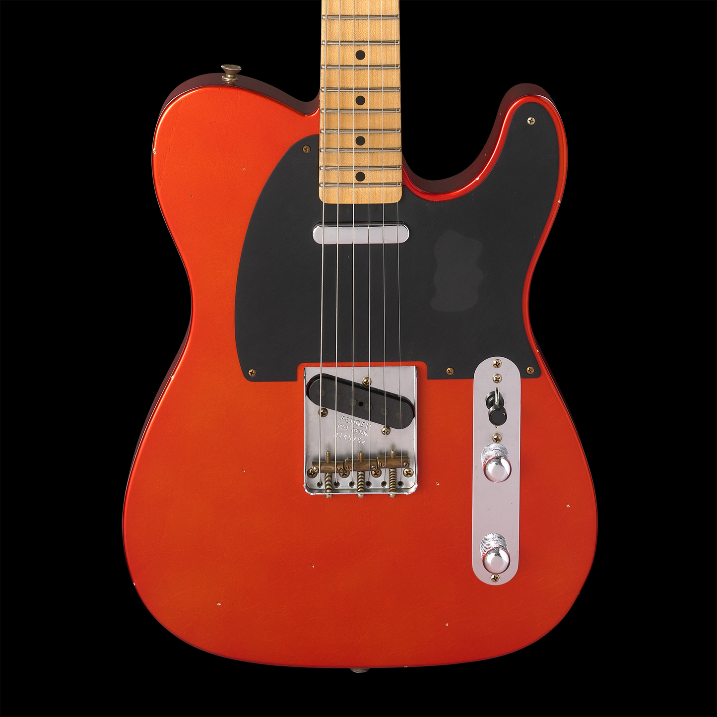 Fender Custom Shop 1954 RI Telecaster Journeyman Relic - Candy Tangerine