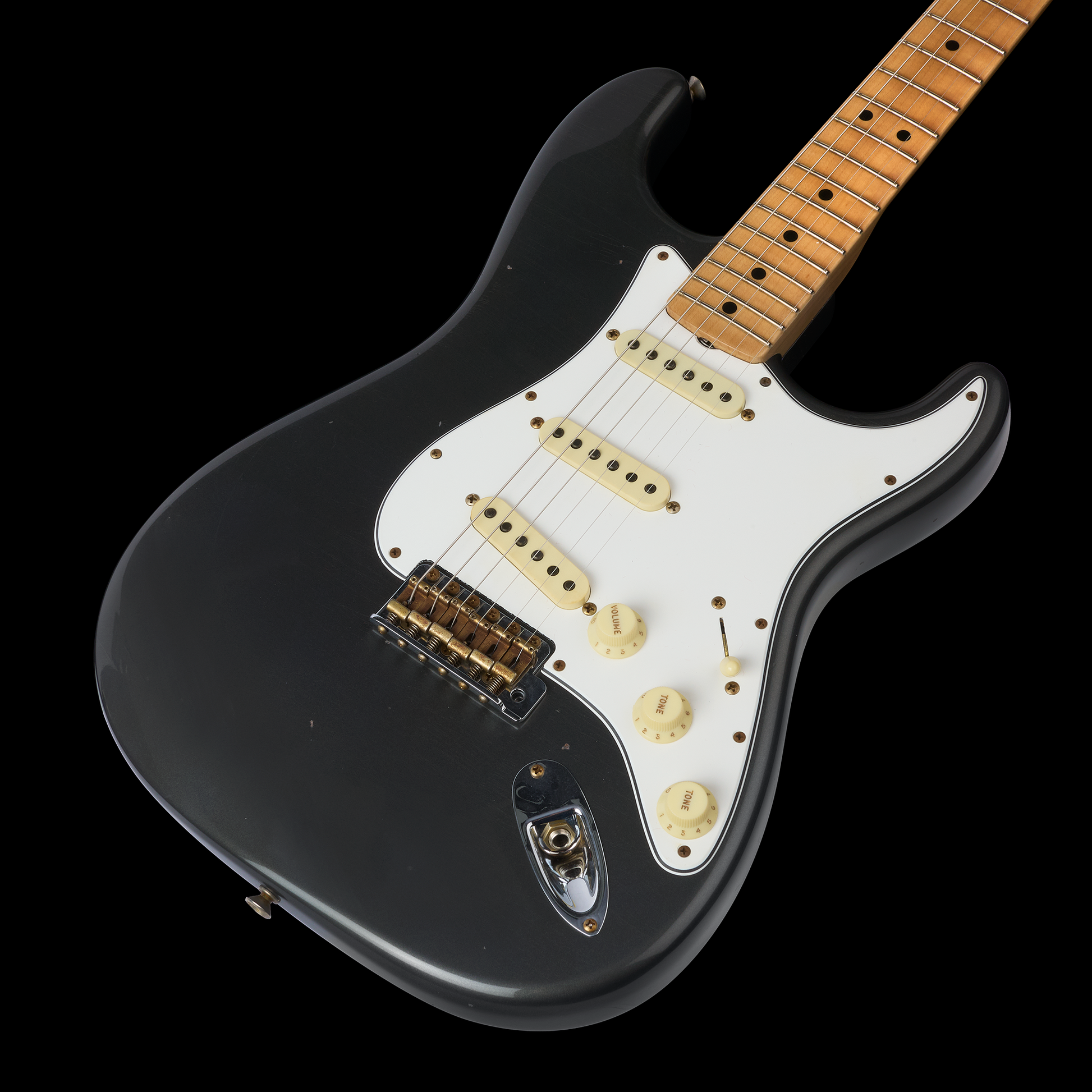 Fender Custom Shop 1969 RI Stratocaster Journeyman Relic - Charcoal Frost Metallic