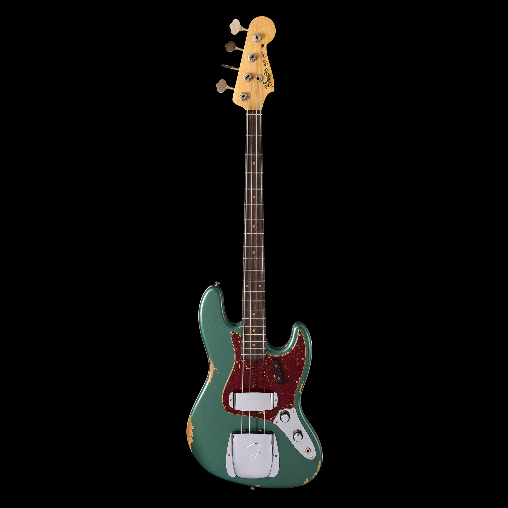 Fender Custom Shop 1962 Jazz Bass RI Relic - Sherwood Green