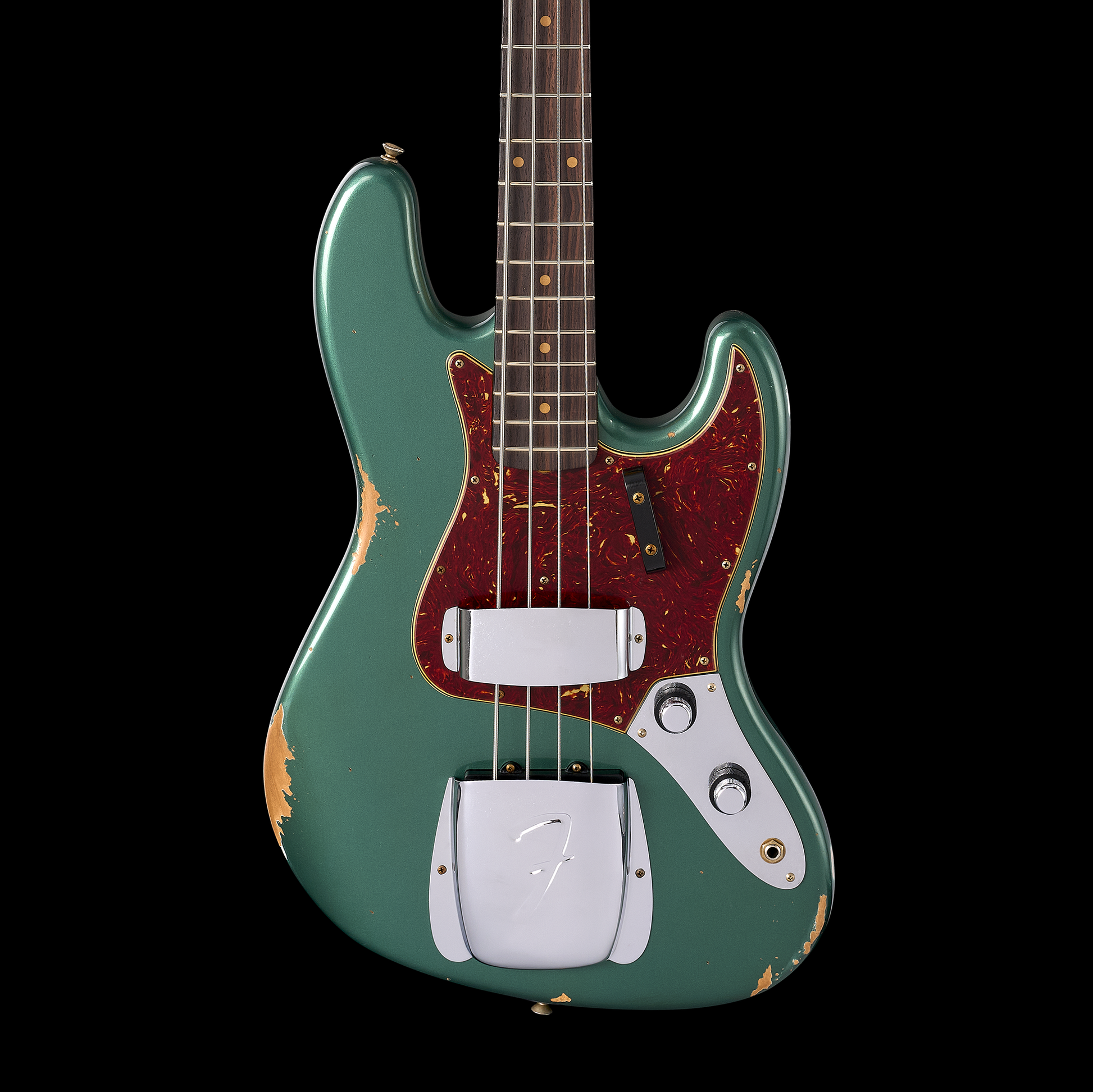 Fender Custom Shop 1962 Jazz Bass RI Relic - Sherwood Green