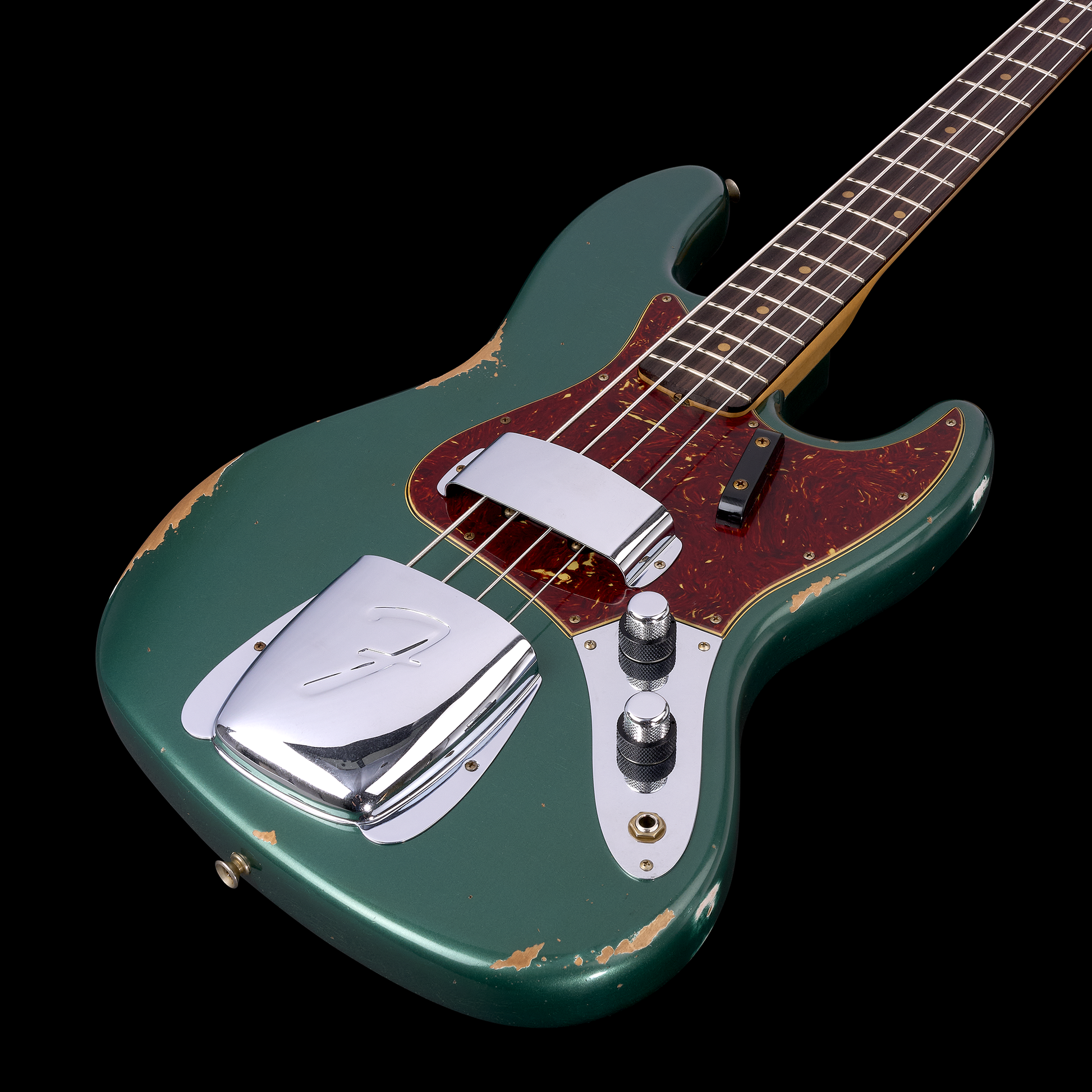 Fender Custom Shop 1962 Jazz Bass RI Relic - Sherwood Green