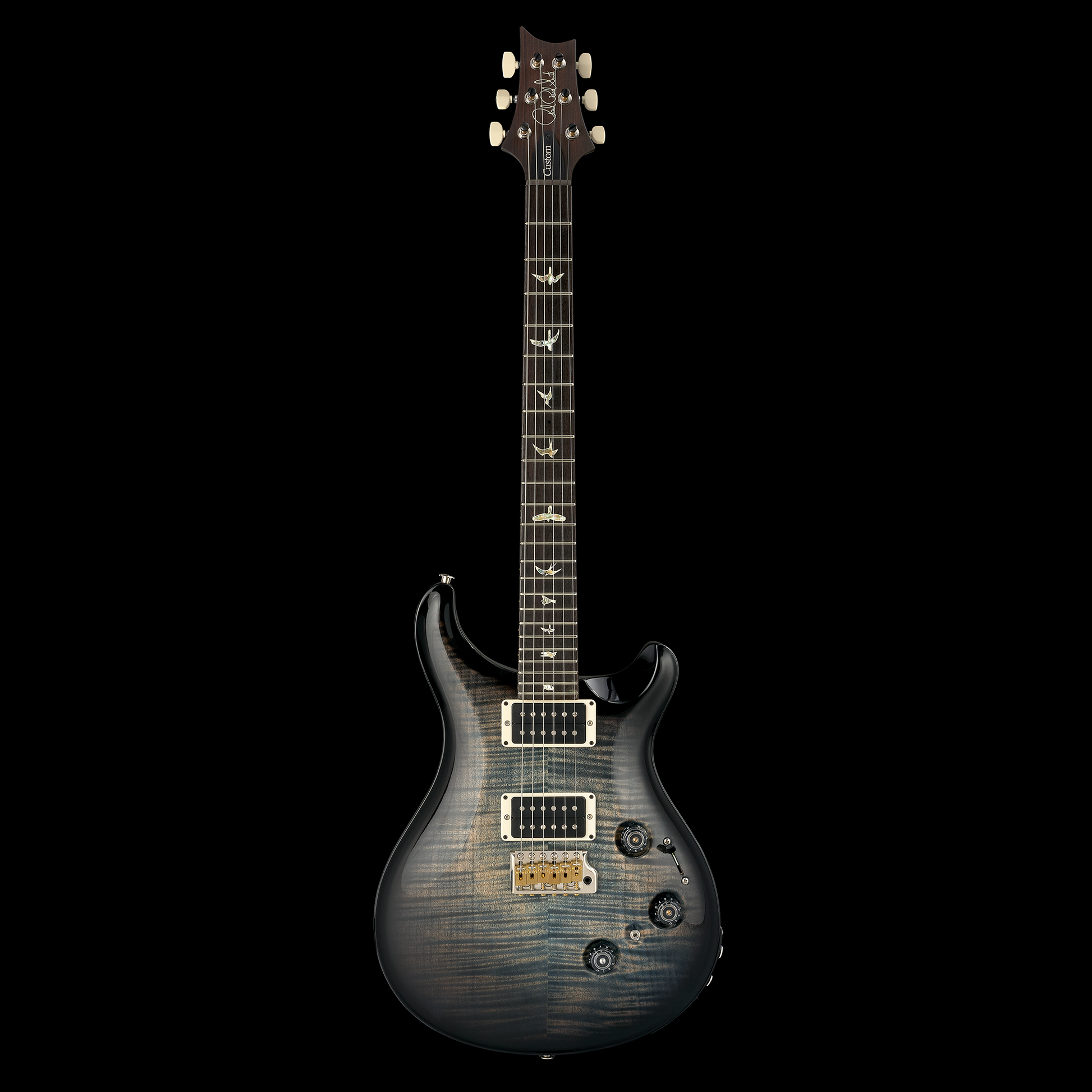 PRS Custom 24 Piezo - Charcoal Burst