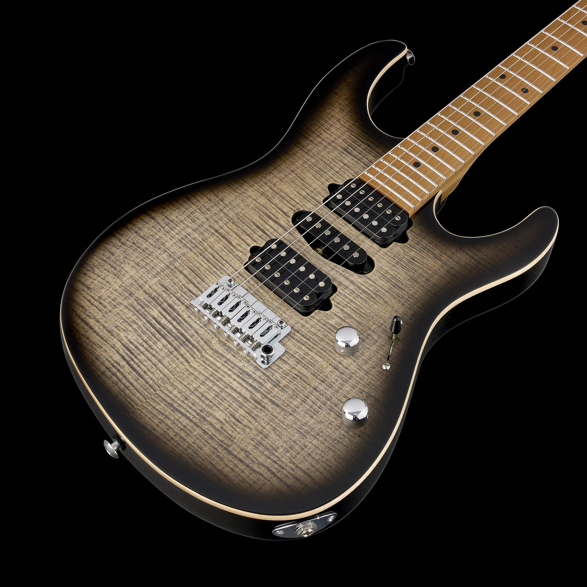 Suhr Modern Plus HSH - Trans Charcoal Burst