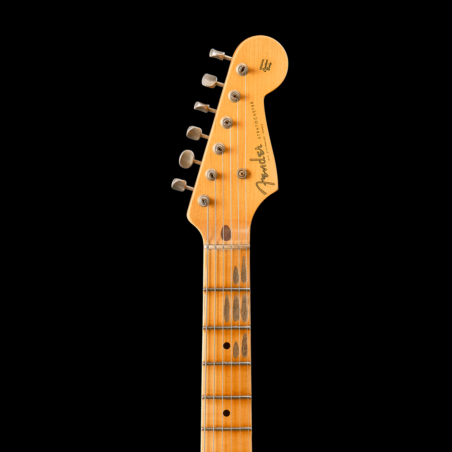Fender Custom Shop 1955 Stratocaster Compound Radius Journeyman Relic - Aged 2-Tone Sunburst