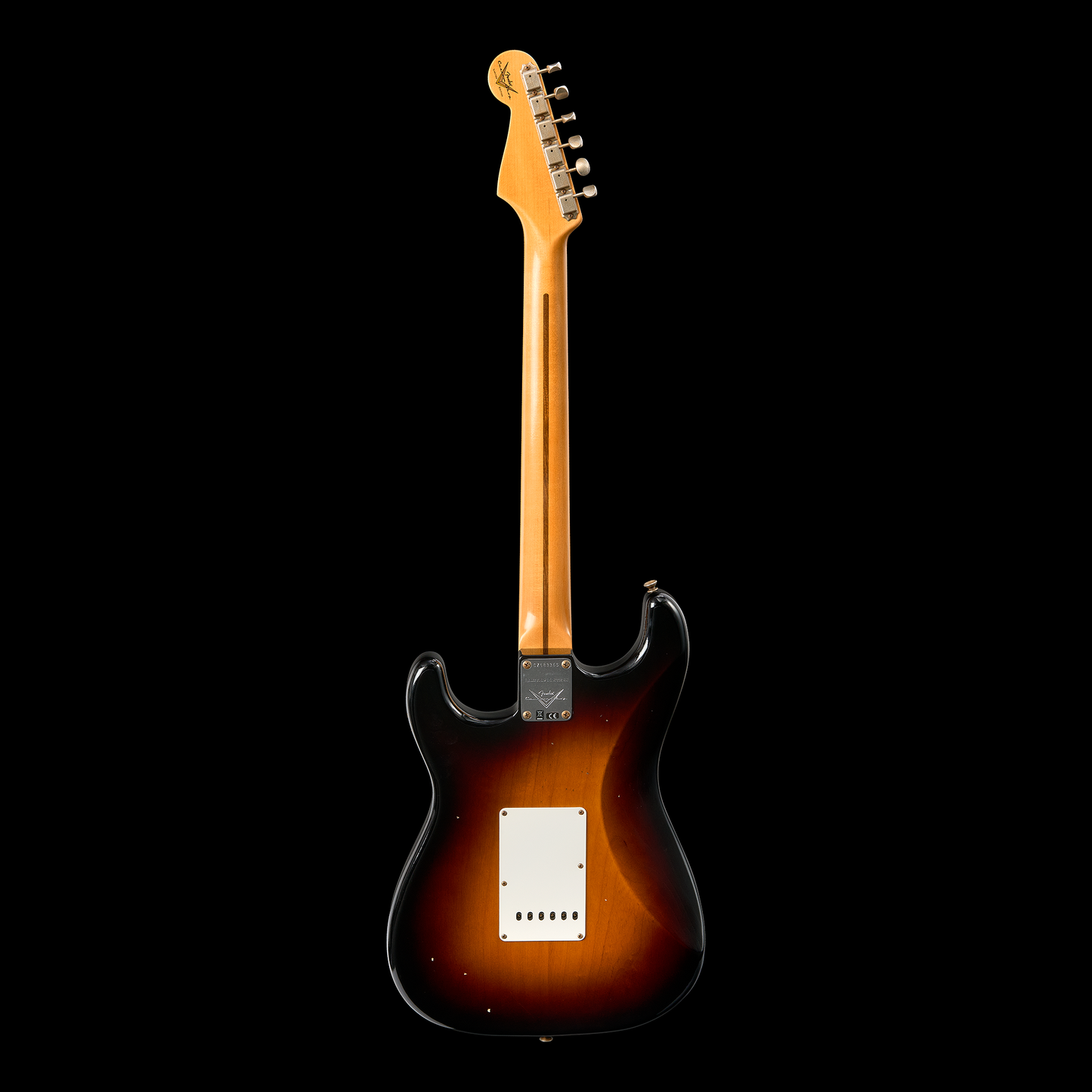 Fender Custom Shop 1955 Stratocaster Compound Radius Journeyman Relic - Aged 2-Tone Sunburst