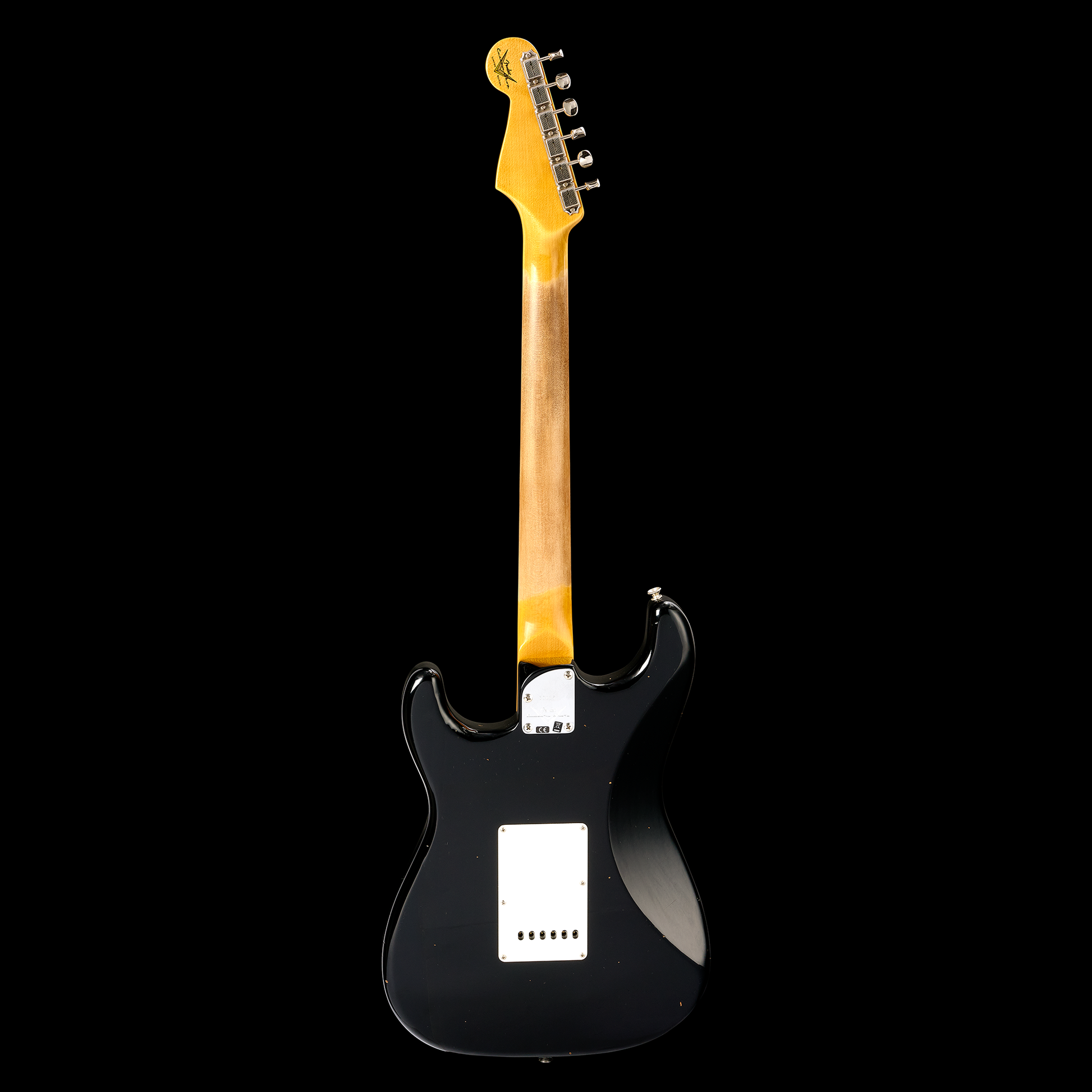 Fender Custom Shop Limited Edition Roasted Strat Journeyman Relic w/ Closet Classic Hardware - Black