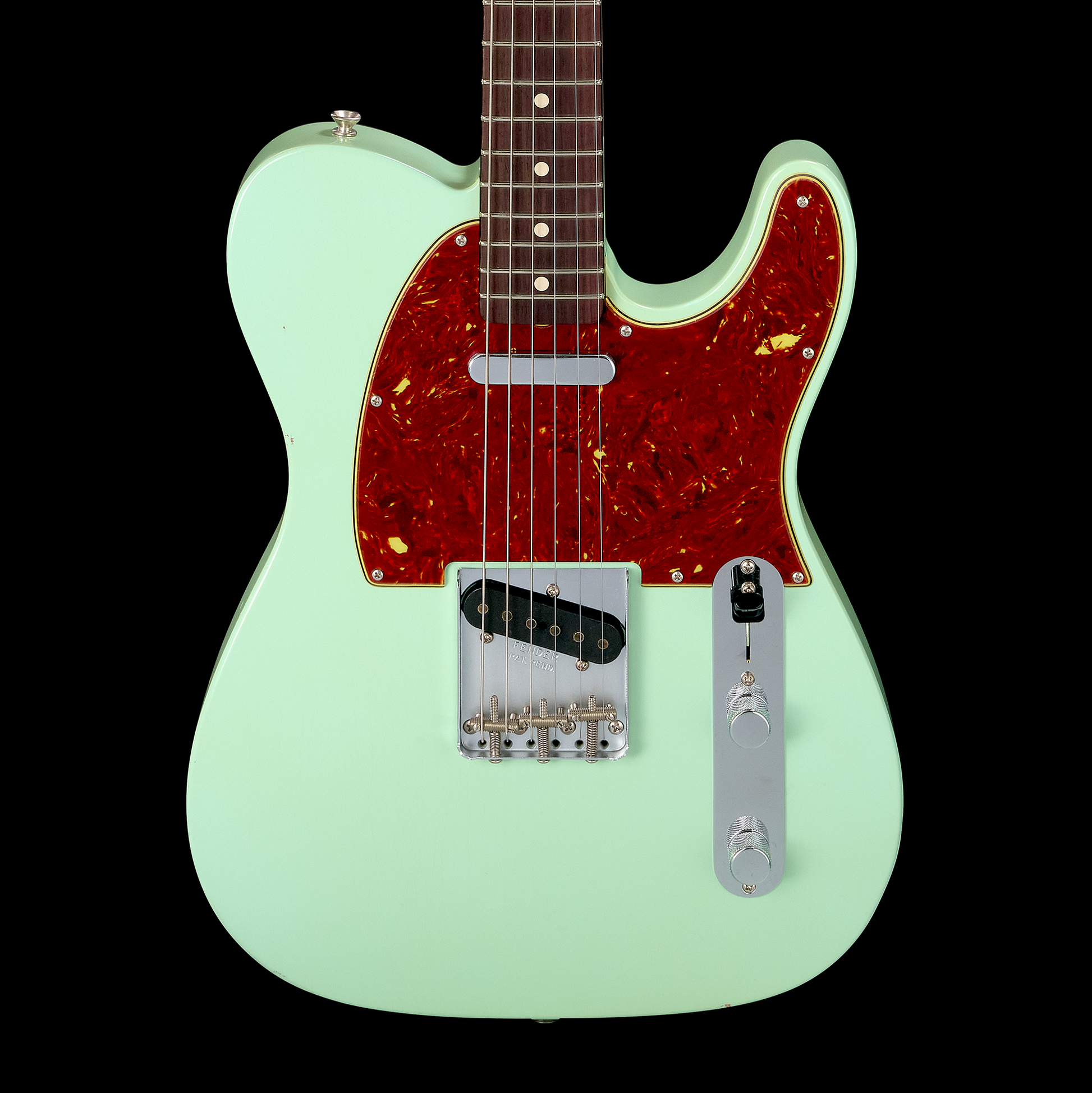 Fender Custom Shop 1963 Telecaster Journeyman Relic - Aged Surf Green