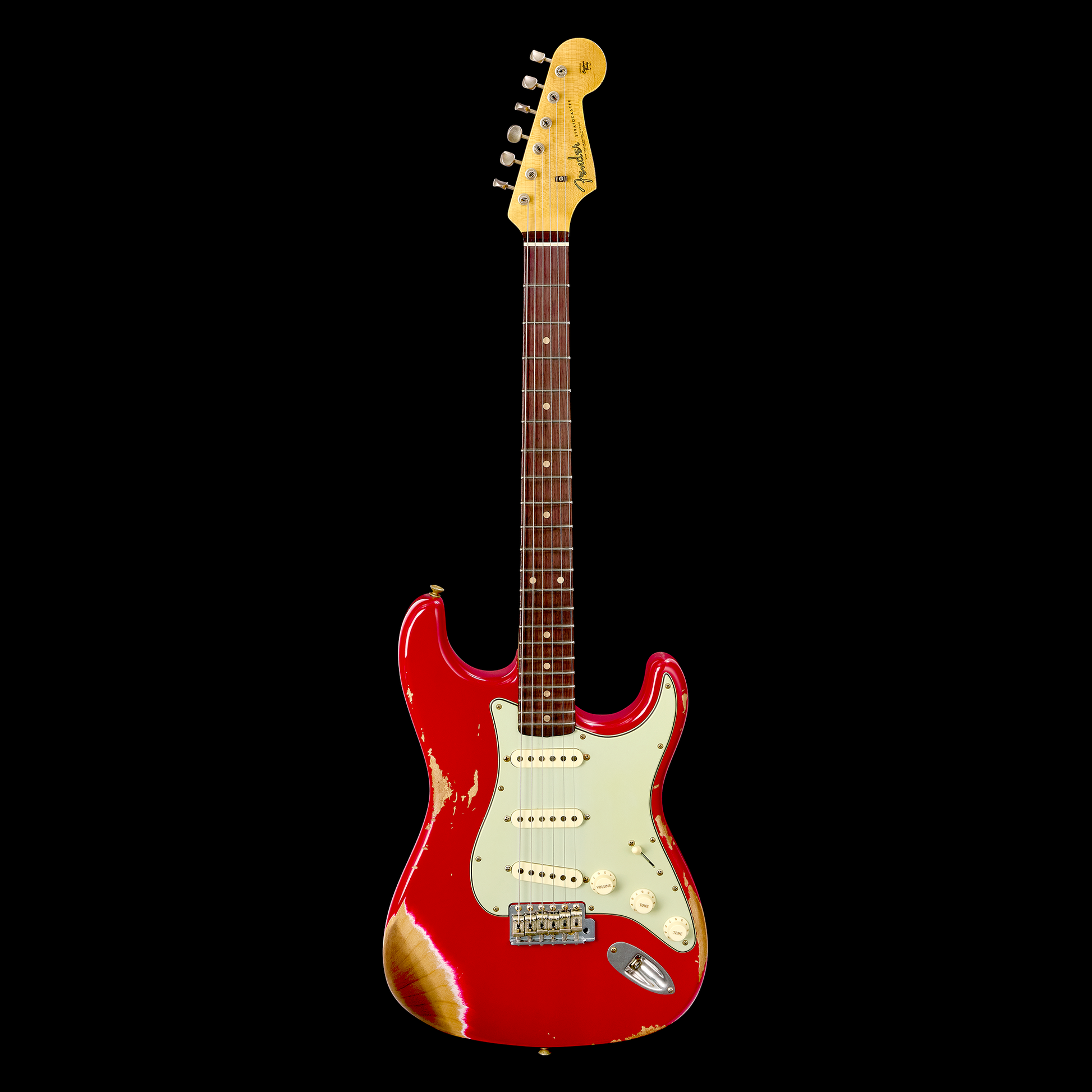 Fender Custom Shop 1962 Stratocaster RW Heavy Relic - Josefina HW Pickups - Dakota Red
