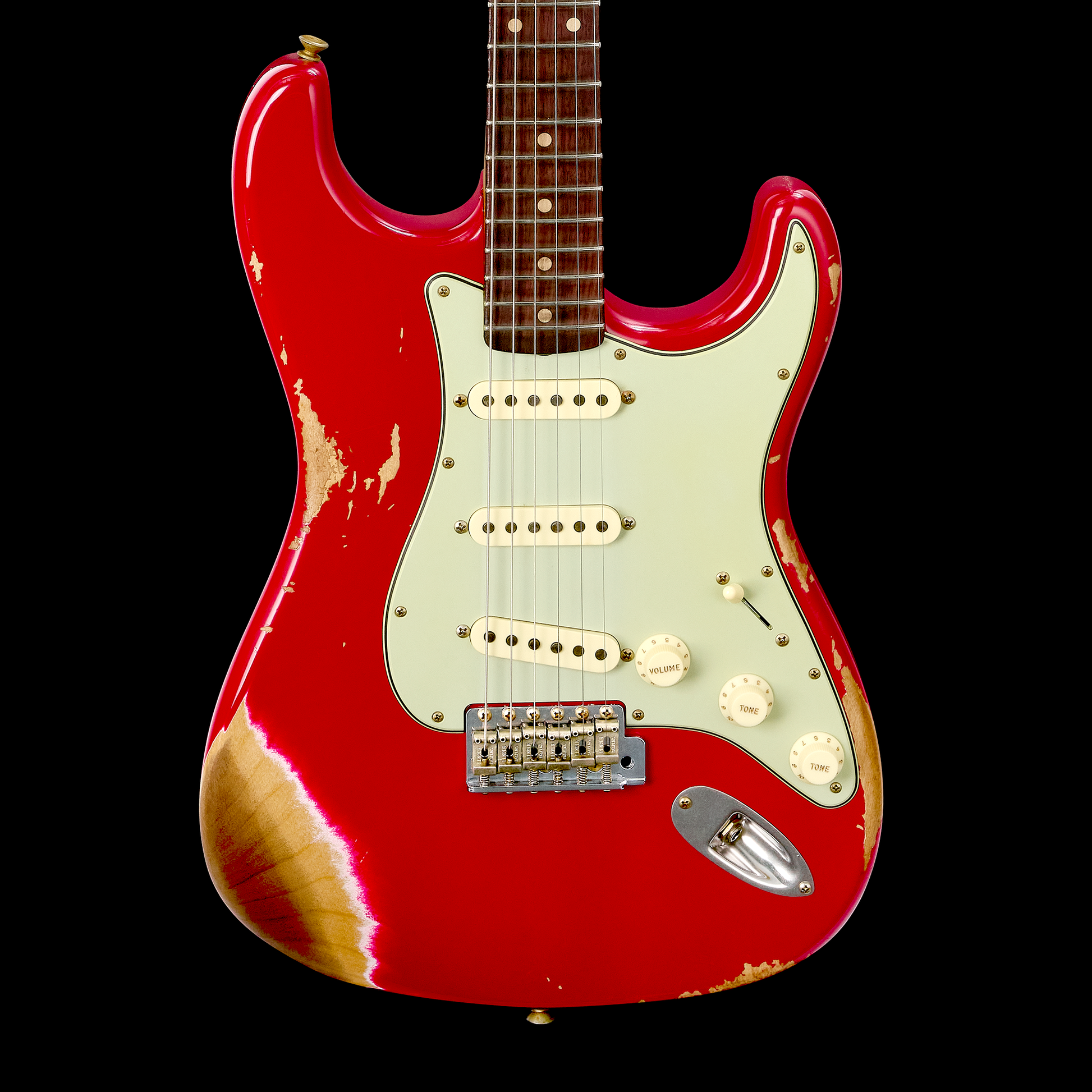 Fender Custom Shop 1962 Stratocaster RW Heavy Relic - Josefina HW Pickups - Dakota Red