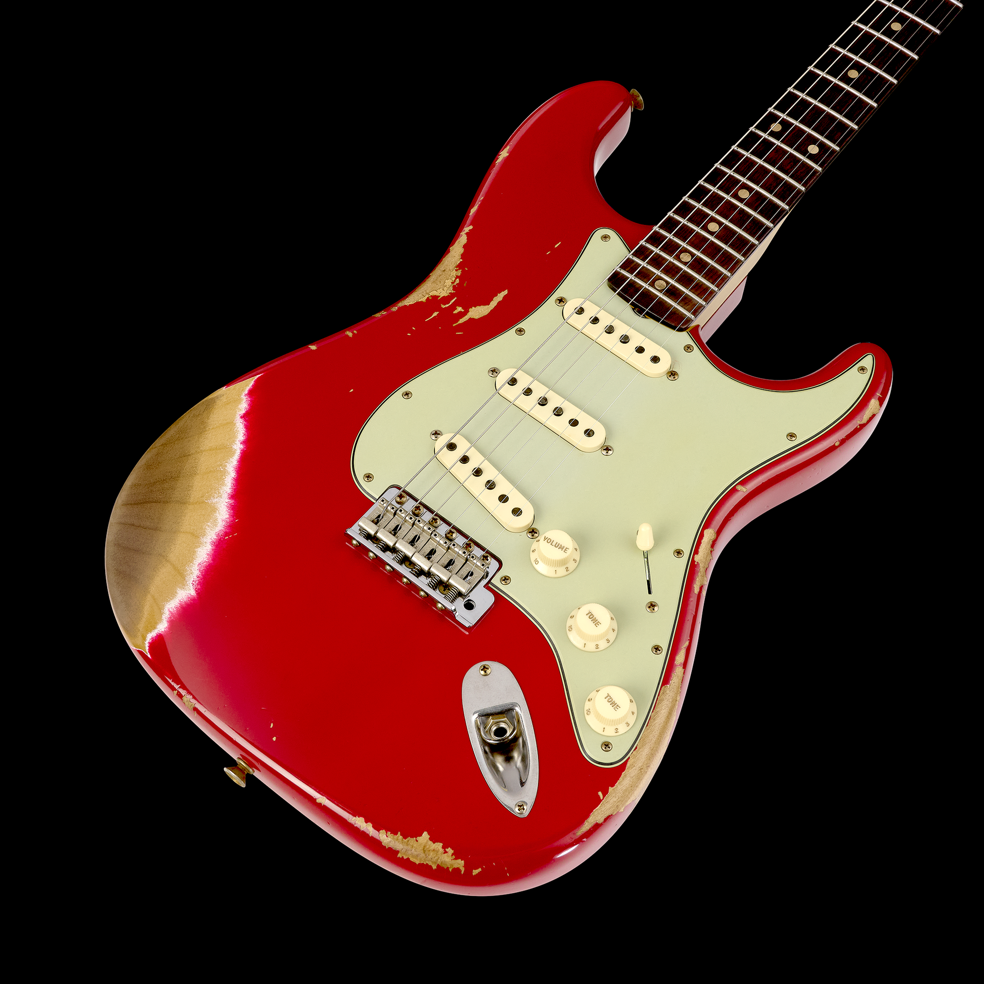 Fender Custom Shop 1962 Stratocaster RW Heavy Relic - Josefina HW Pickups - Dakota Red