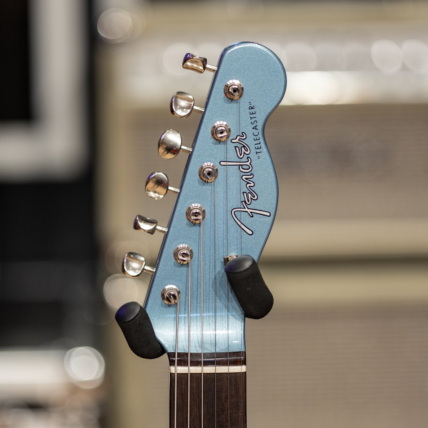 Fender Custom Shop Masterbuilt Austin MacNutt 60s 5A Flame Top Telecaster NOS - Blue Stain Top w/ Ice Blue Metallic Burst