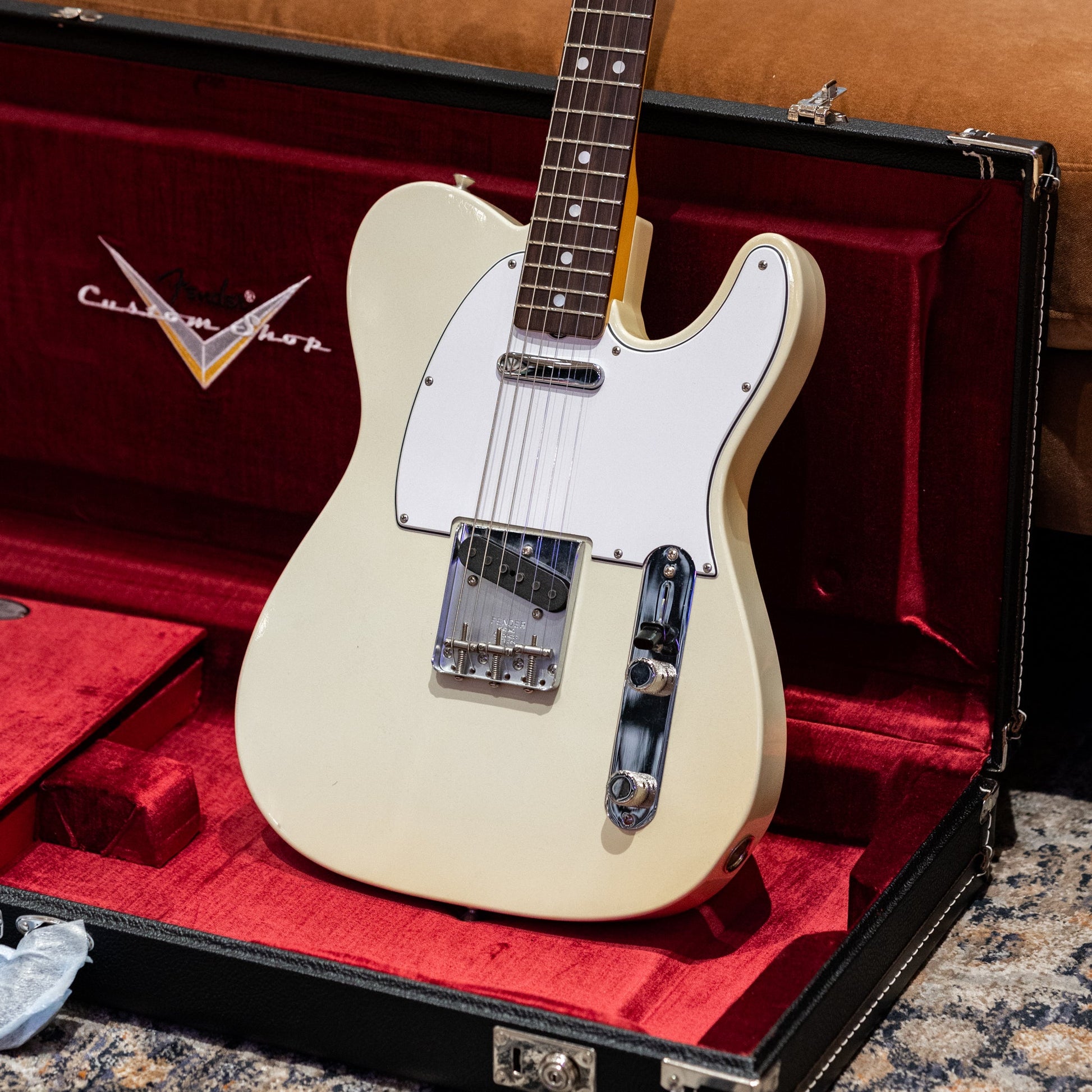 Fender Custom Shop 1968 Telecaster Closet Classic Time Machine - Aged Tomatillo Green