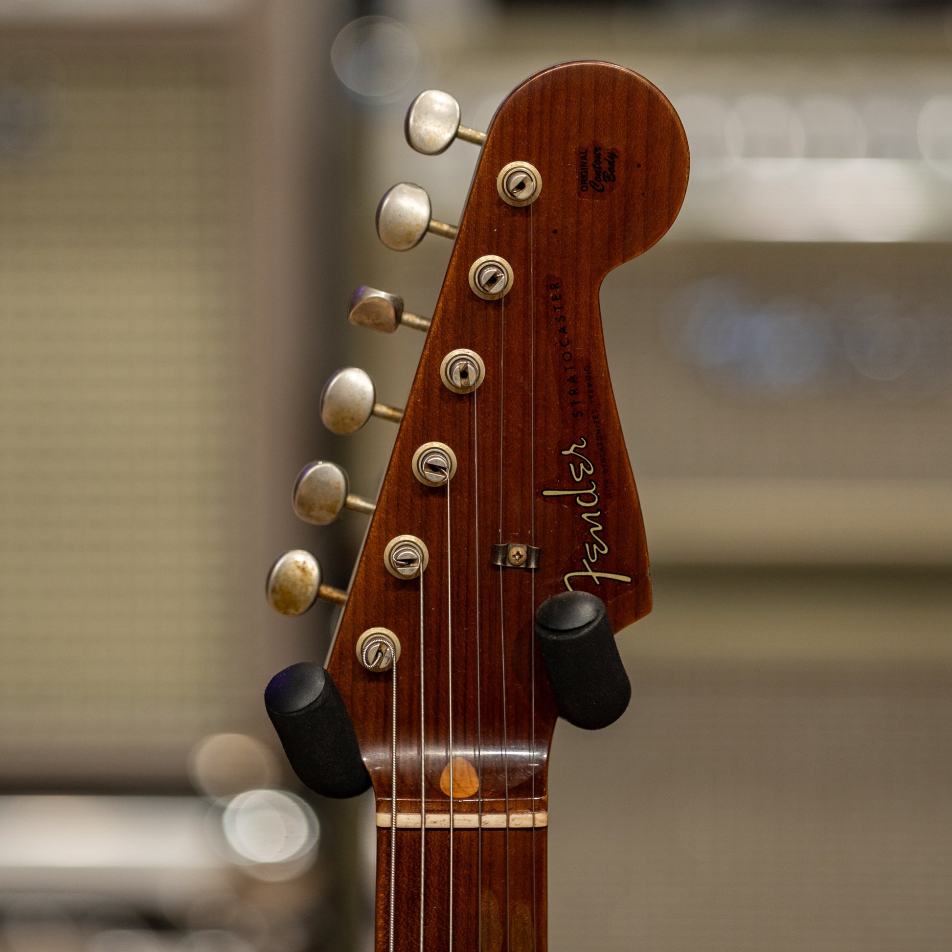 Fender Custom Shop 50's Dualmag II Compound Radius Stratocaster Relic - Aged Nocaster Blonde