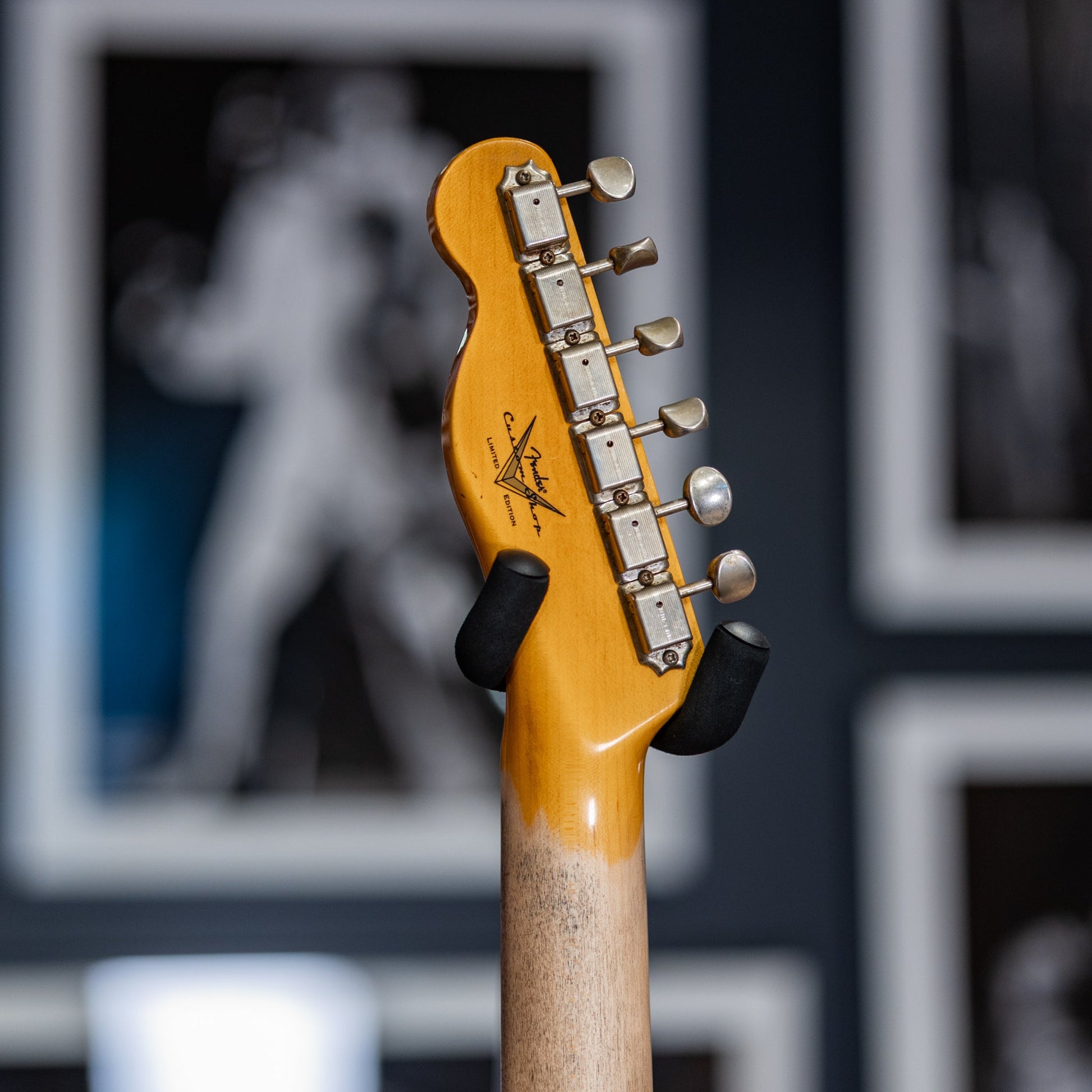 Fender Custom Shop Limited Edition Ocelot Telecaster Journeyman Relic - Dirty White Blonde