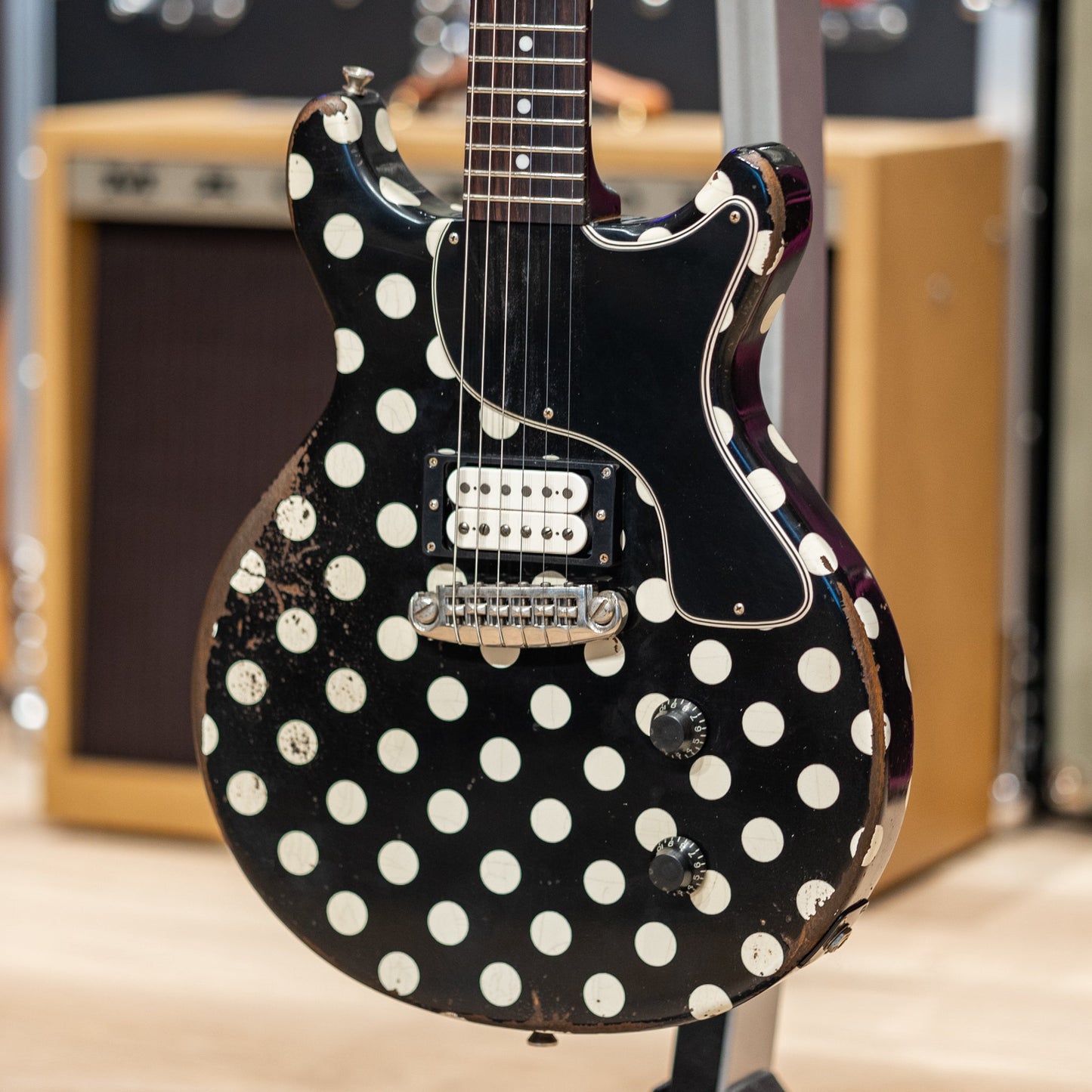 Rock N Roll Relics Thunders - Black & White Polka Dot