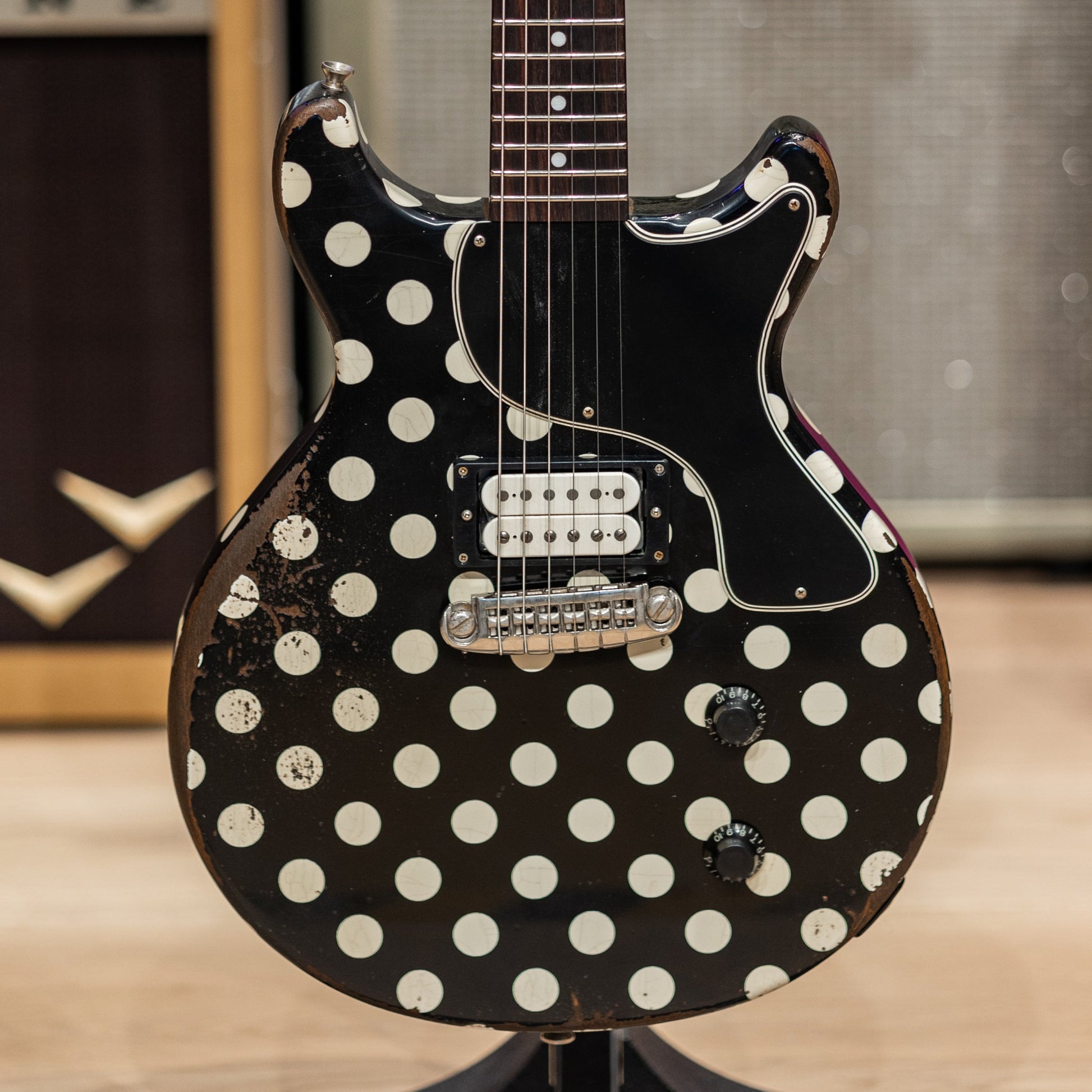 Rock N Roll Relics Thunders - Black & White Polka Dot