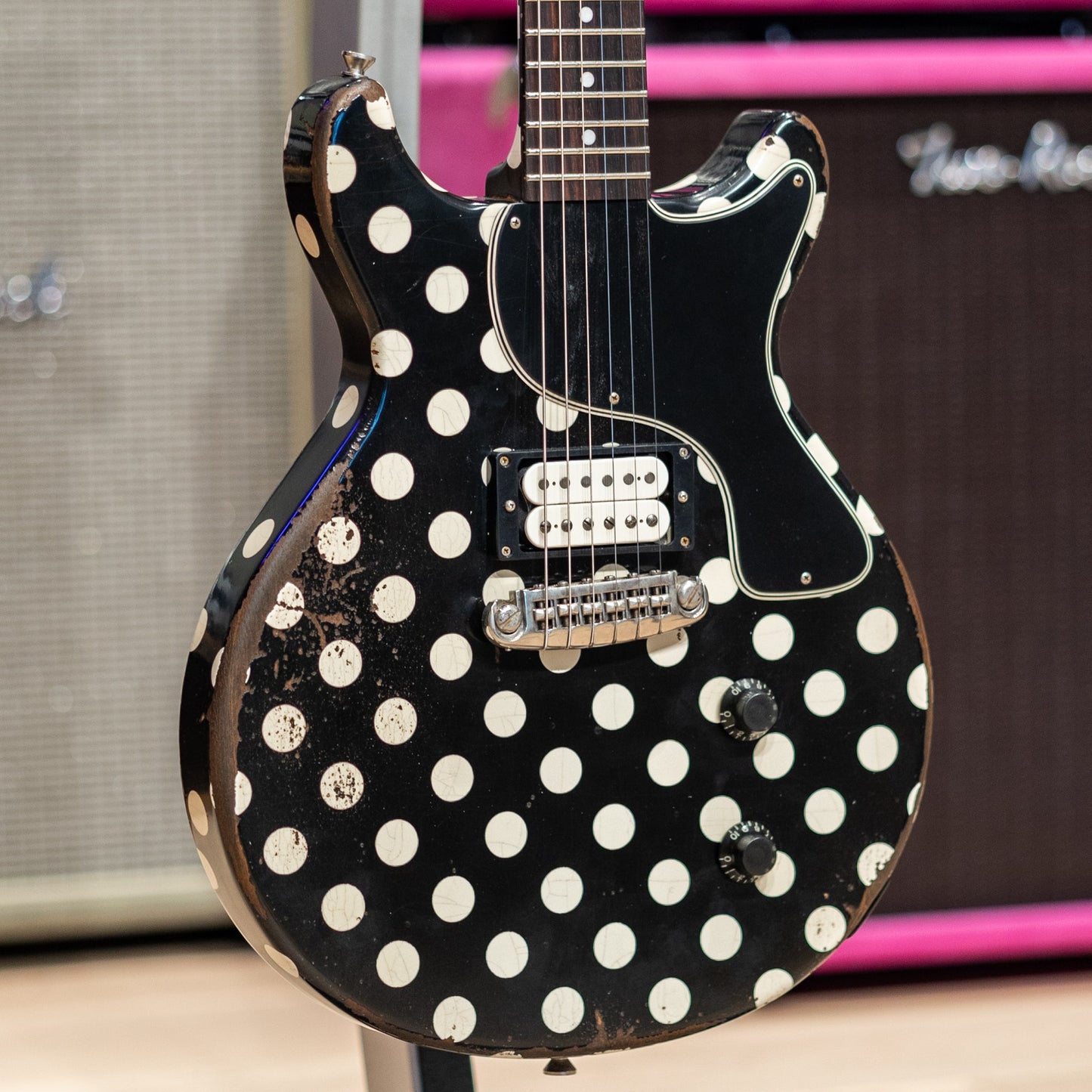 Rock N Roll Relics Thunders - Black & White Polka Dot