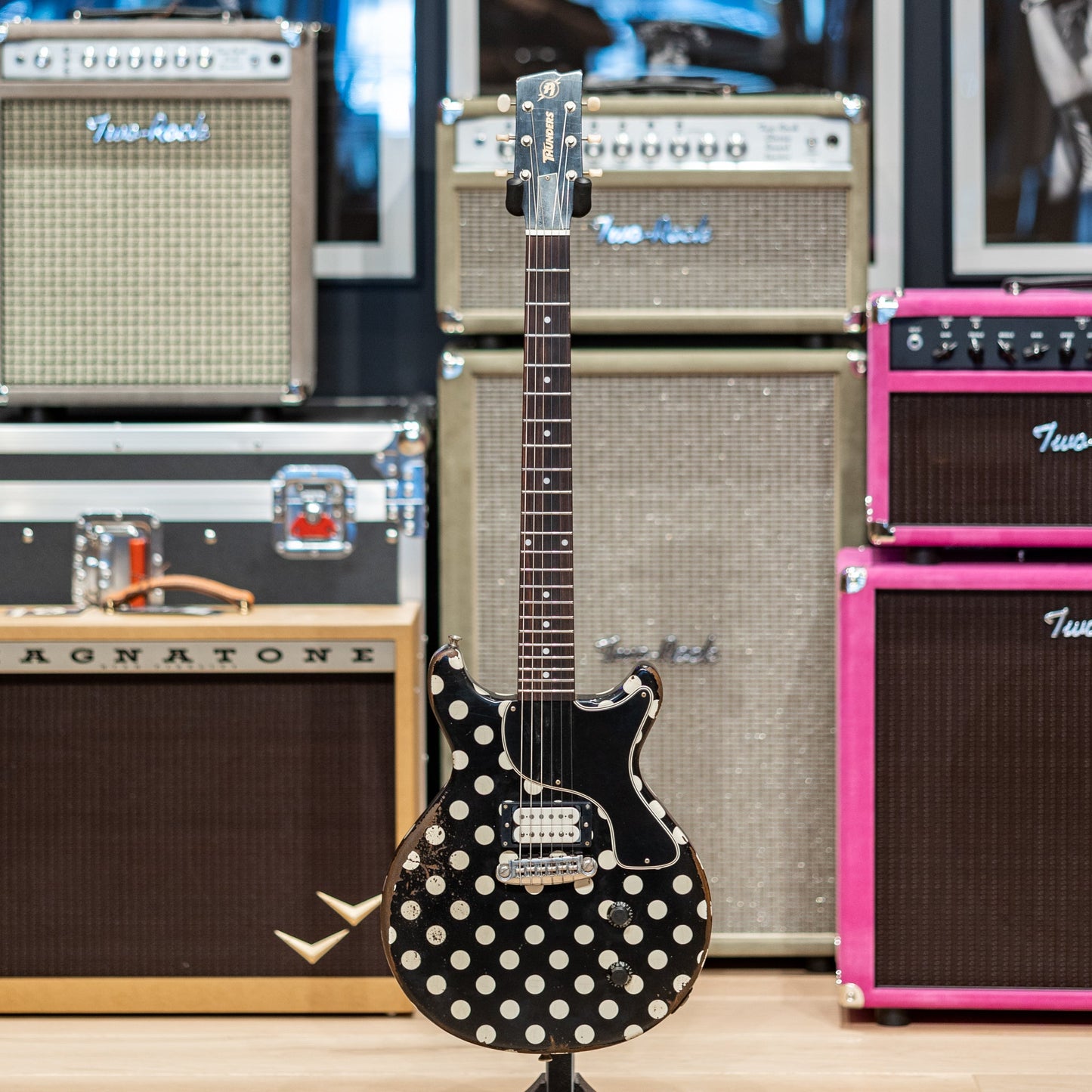 Rock N Roll Relics Thunders - Black & White Polka Dot