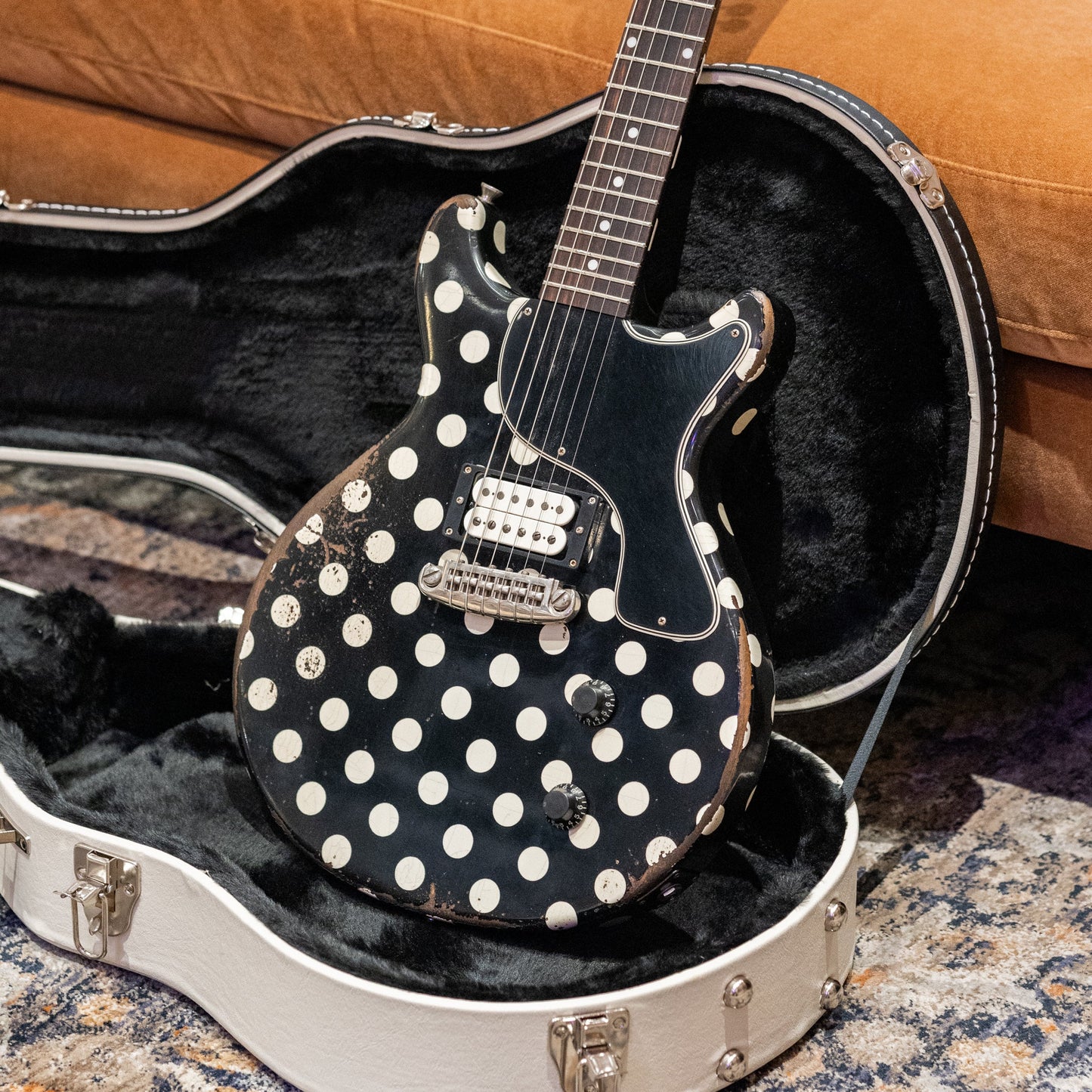 Rock N Roll Relics Thunders - Black & White Polka Dot