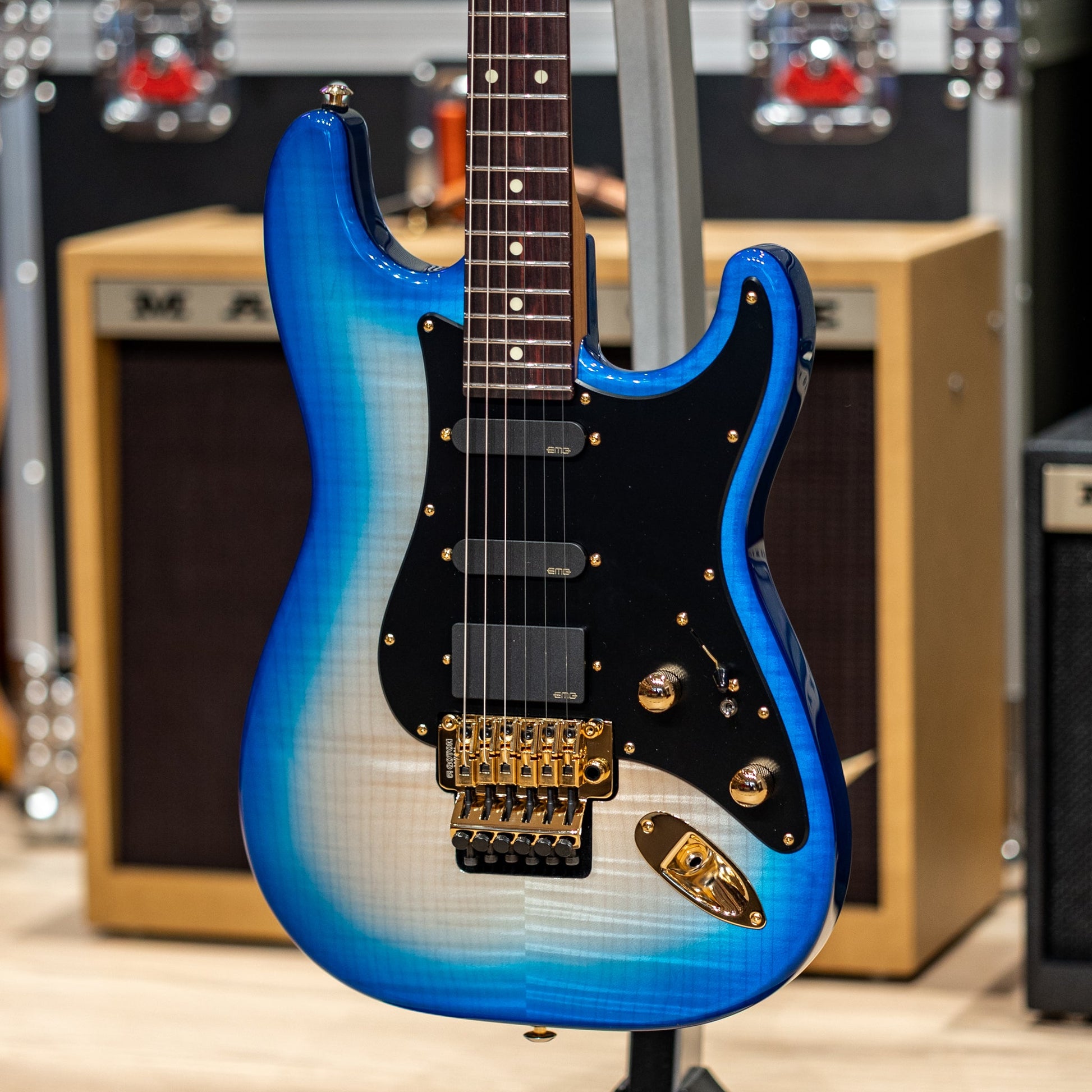 Suhr Classic S Studio Limited Edition - Blue Burst