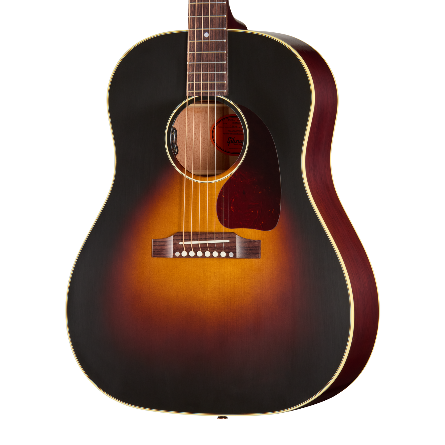 Gibson Custom J-45 50s Sinker Mahogany with HiFi, VOS, Vintage Sunburst