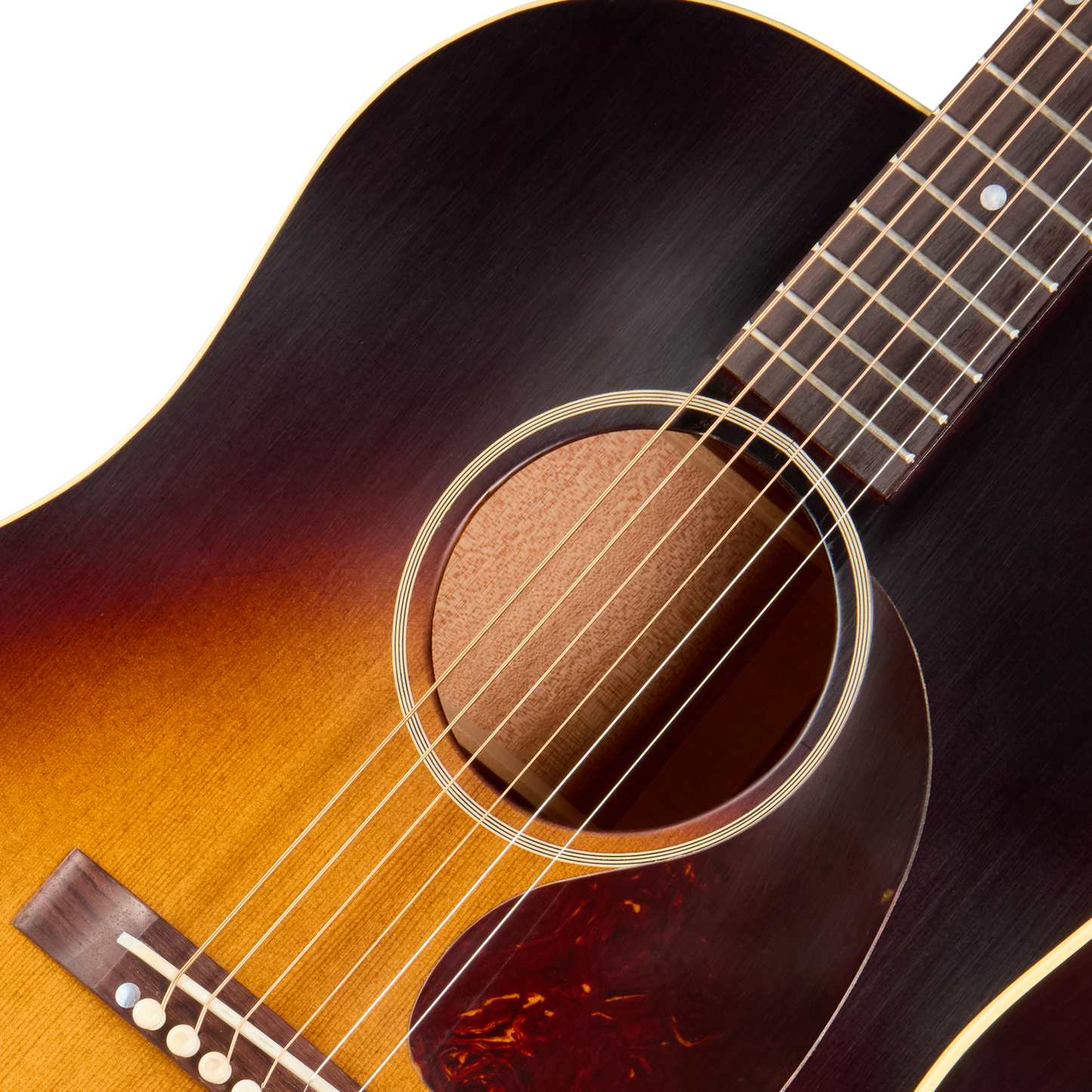 Gibson Custom 1942 Banner J-45 Reissue, Ultra Light Aged, Vintage Sunburst