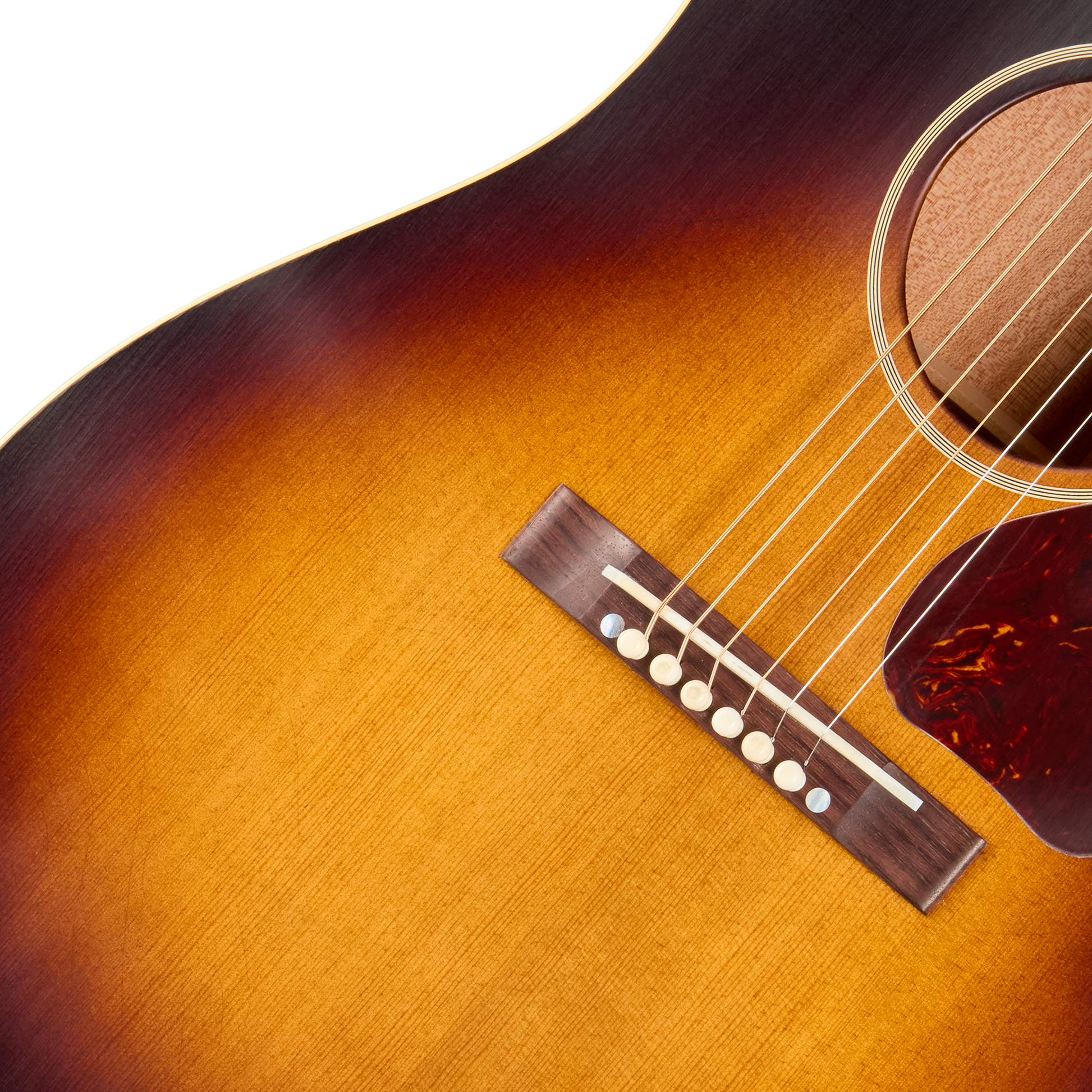 Gibson Custom 1942 Banner J-45 Reissue, Ultra Light Aged, Vintage Sunburst