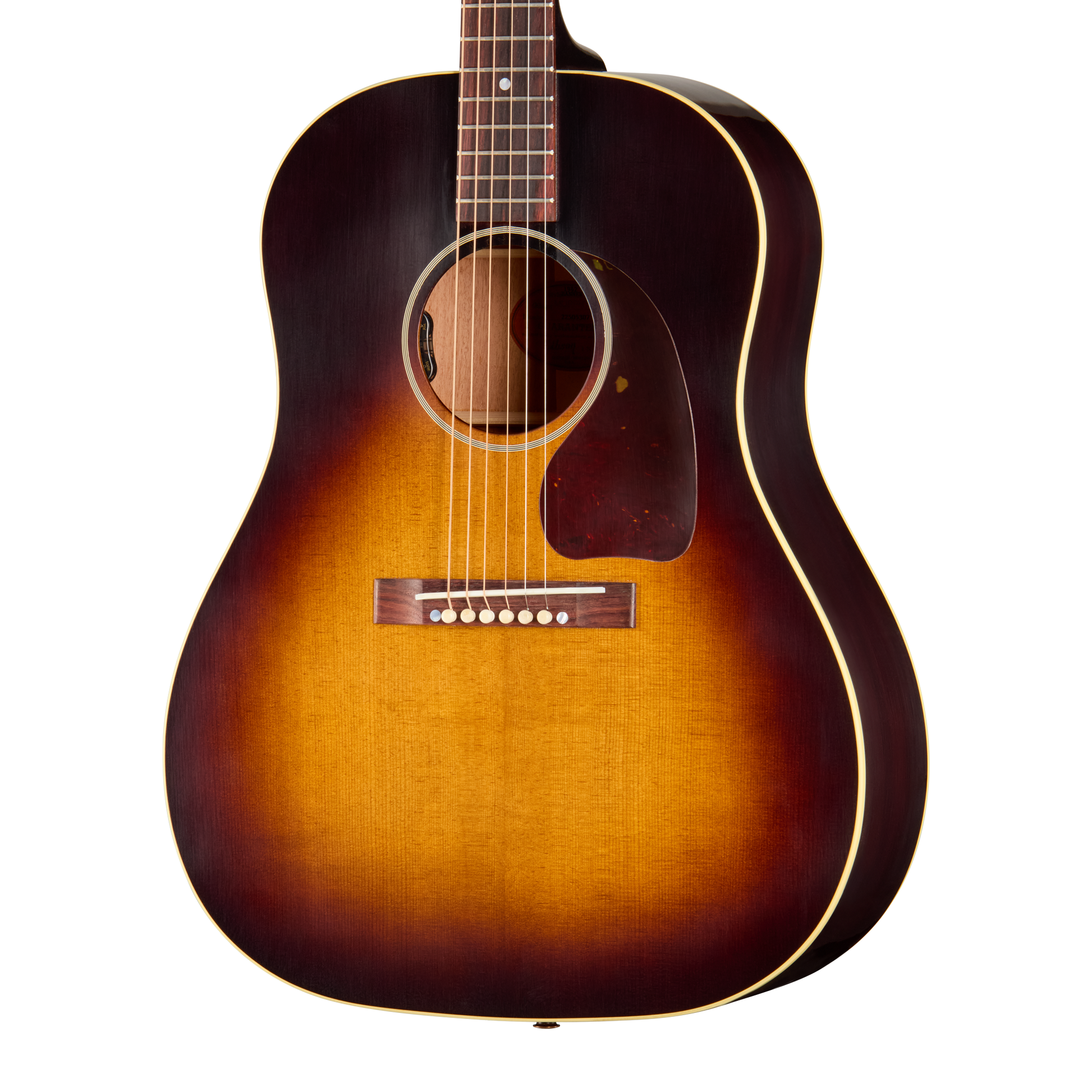 Gibson Custom 1942 Banner J-45 Reissue with HiFi, Ultra Light Aged, Vintage Sunburst