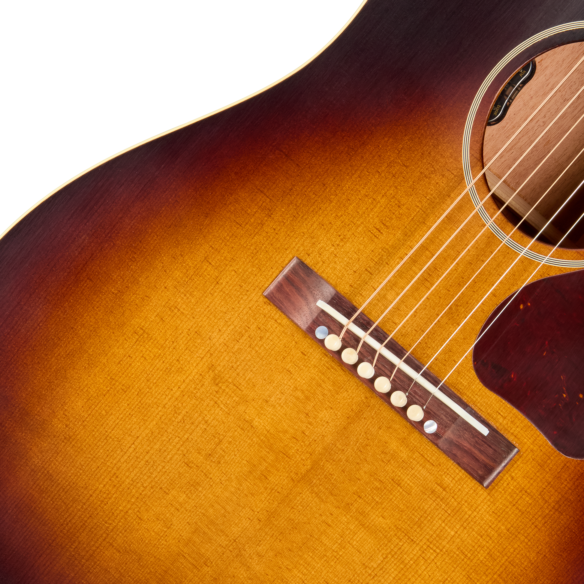 Gibson Custom 1942 Banner J-45 Reissue with HiFi, Ultra Light Aged, Vintage Sunburst
