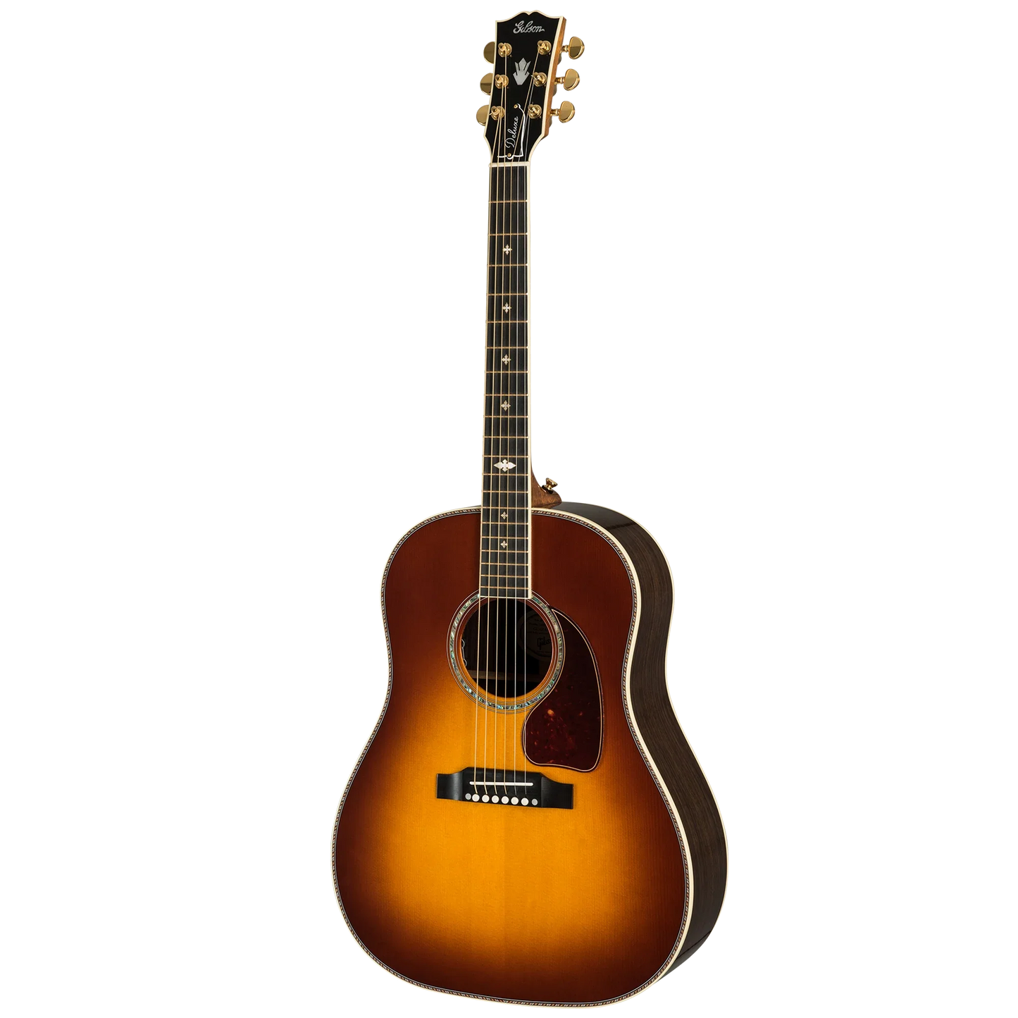 Gibson Custom J-45 Deluxe Rosewood, Rosewood Burst