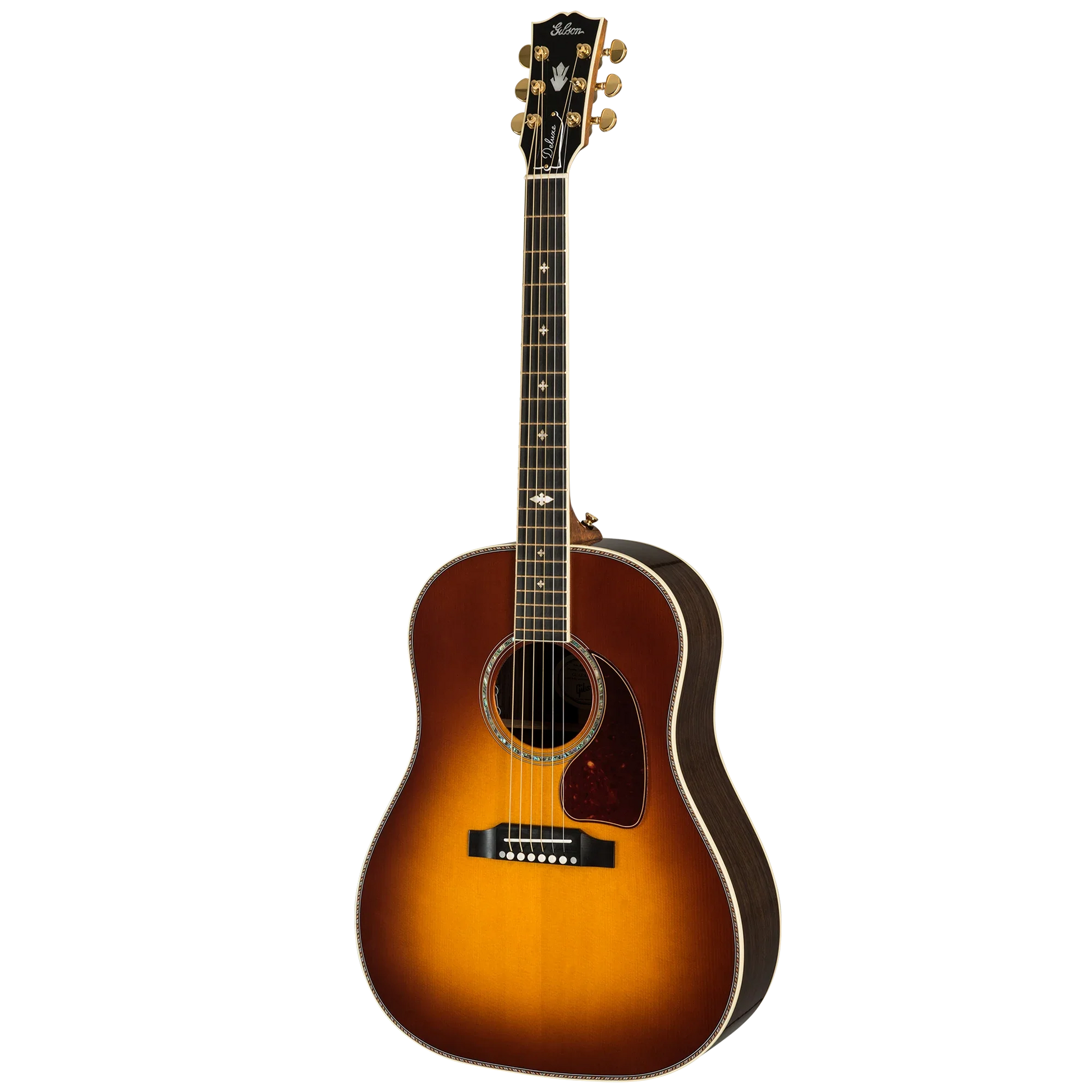 Gibson Custom J-45 Deluxe Rosewood, Rosewood Burst