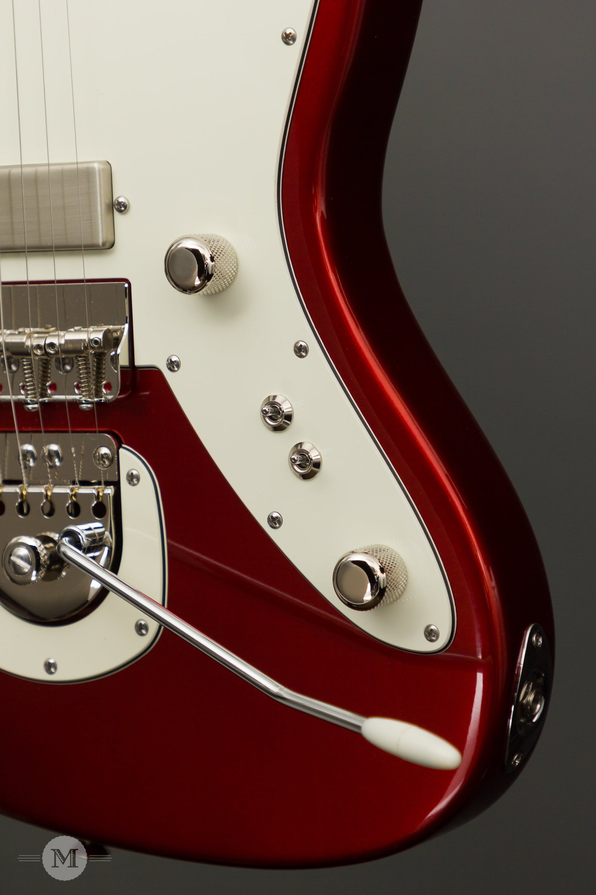 Tom Anderson Guitars - Raven Classic Shorty - Distress Level 0 - Candy Apple Red