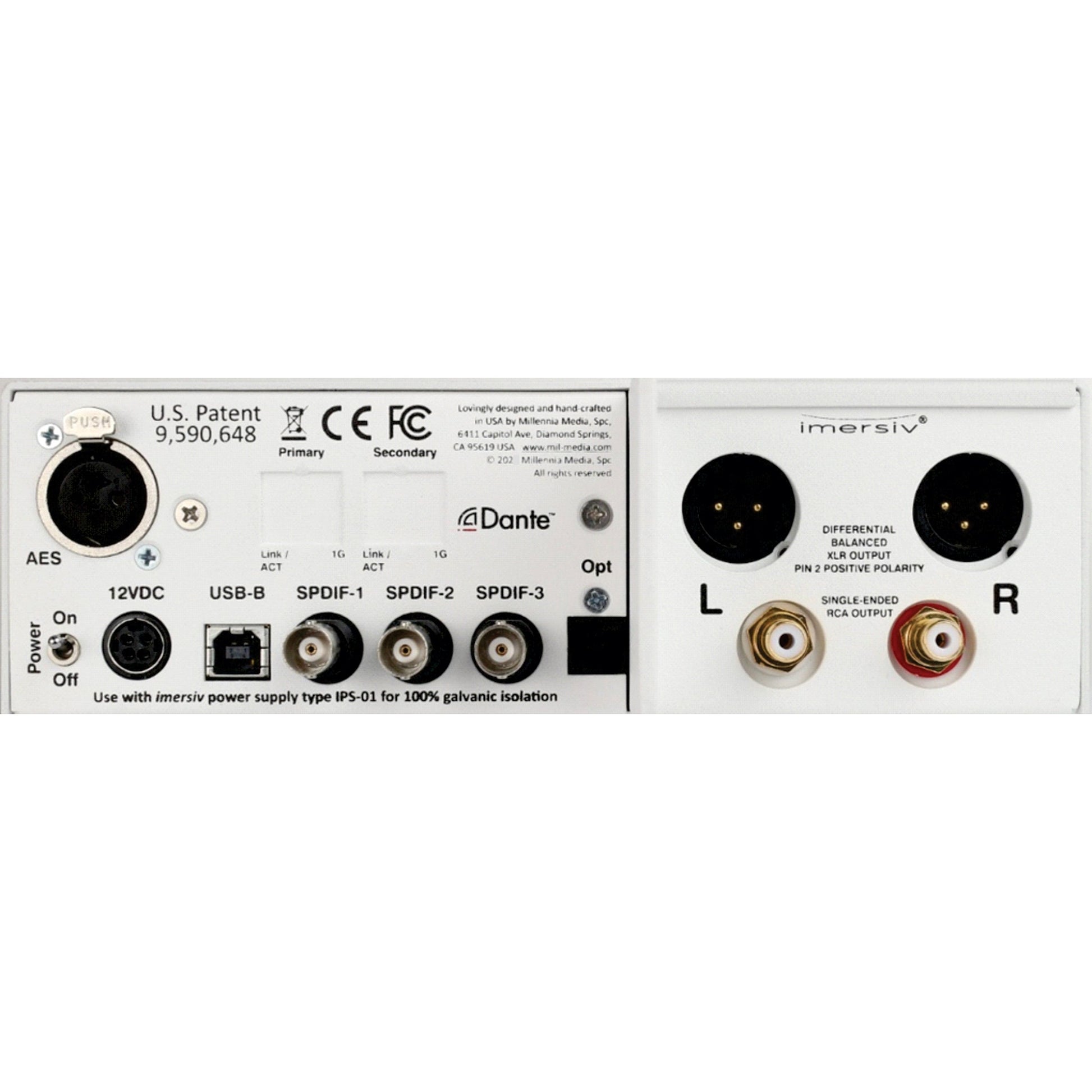 Imersiv D-1 28-Bit DAC - Black