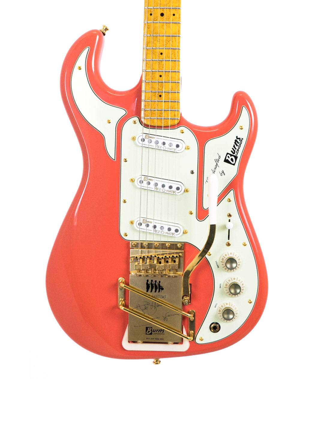 Burns Shadows 2005 Tour Guitars – UK 2005