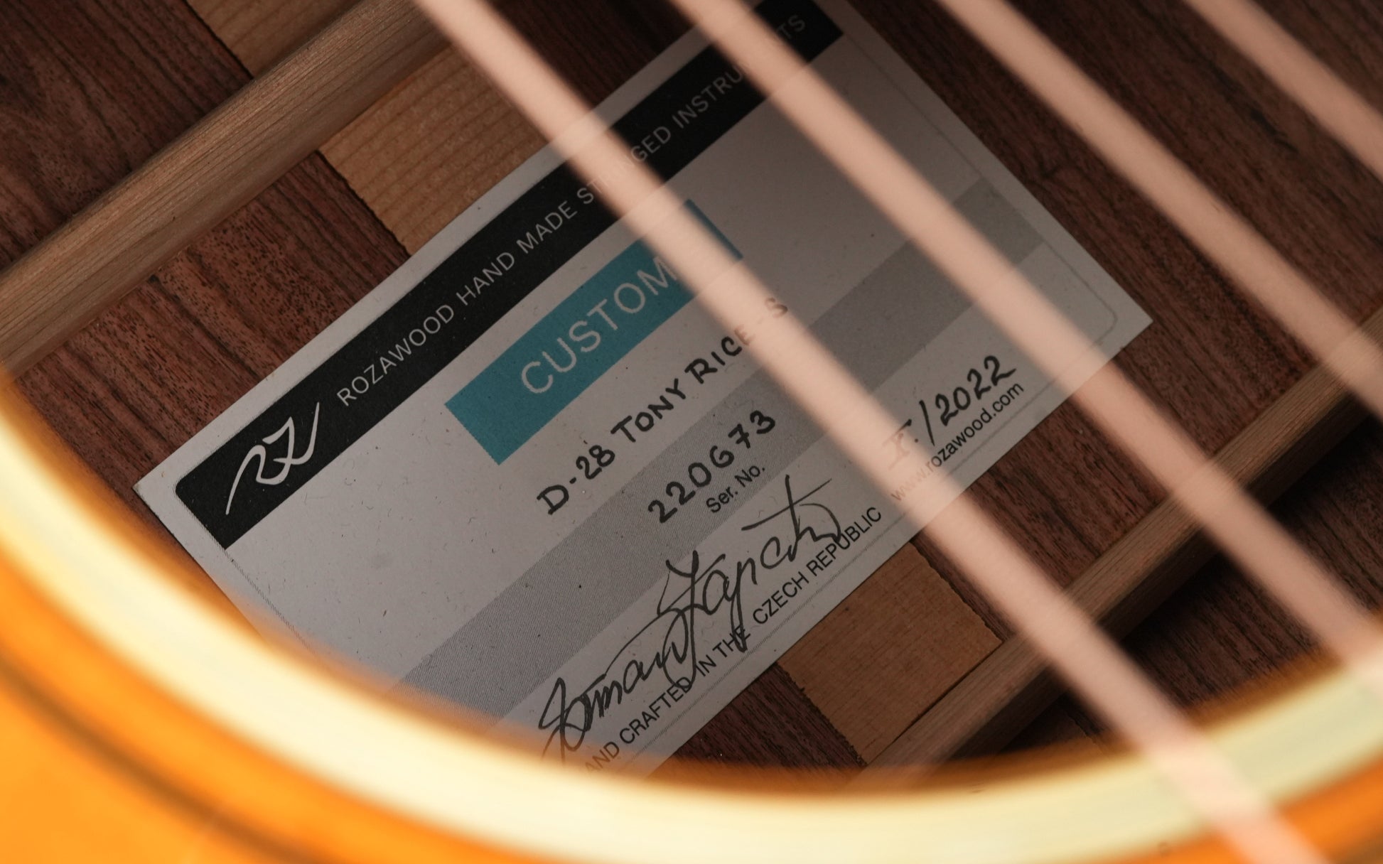 Rozawood Custom D28 TR S Santos Rosewood 2022