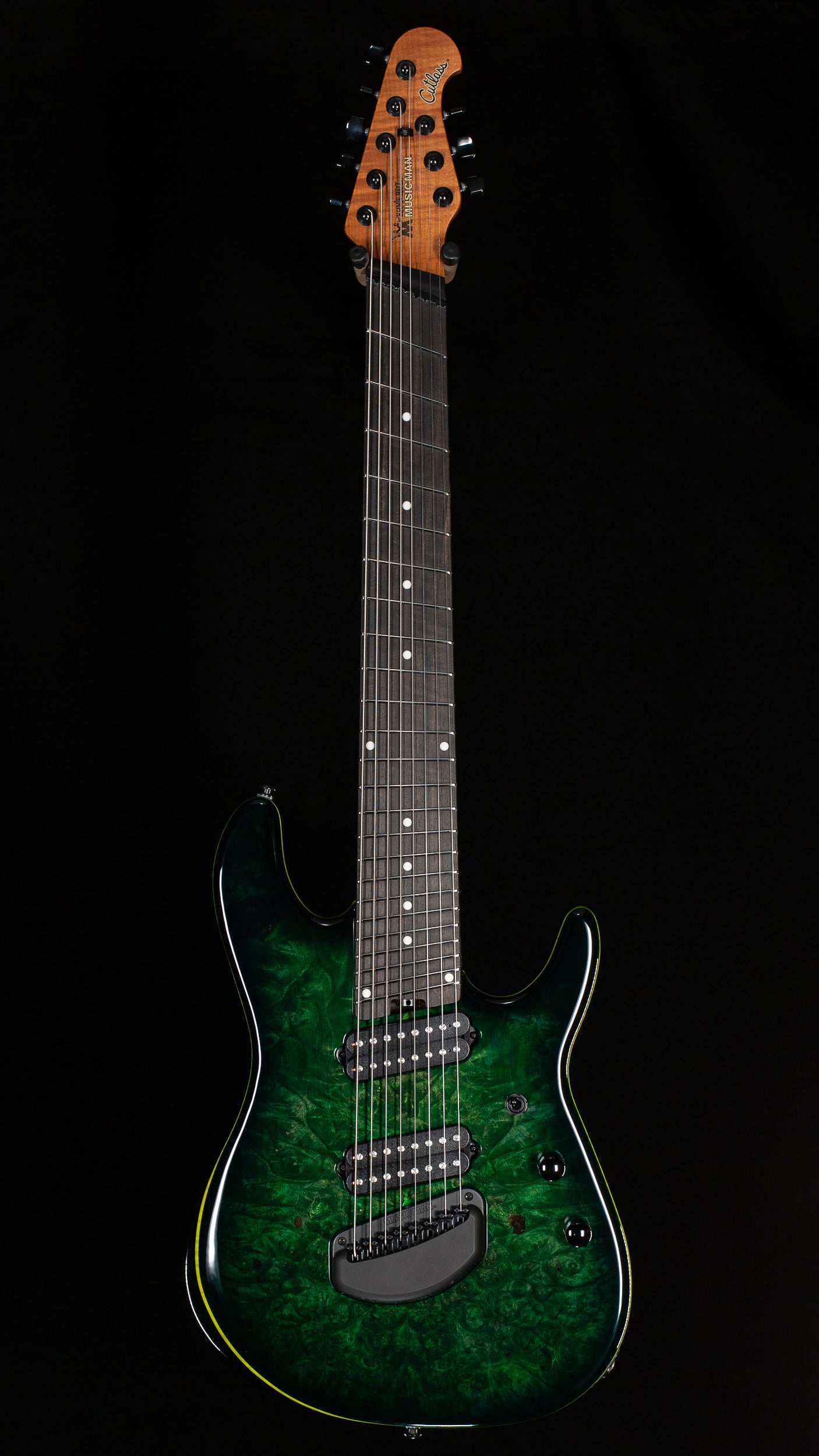 Ernie Ball Music Man Jason Richardson Cutlass HT 8 String Kokiri Forest (257)