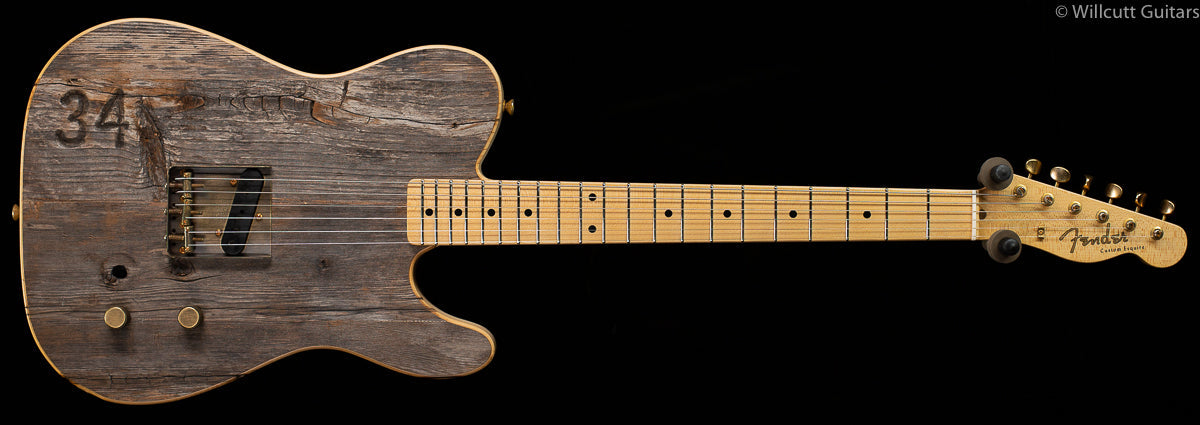Fender Custom Shop Front Row Legend Esquire Masterbuilt Kyle McMillin Seat 34