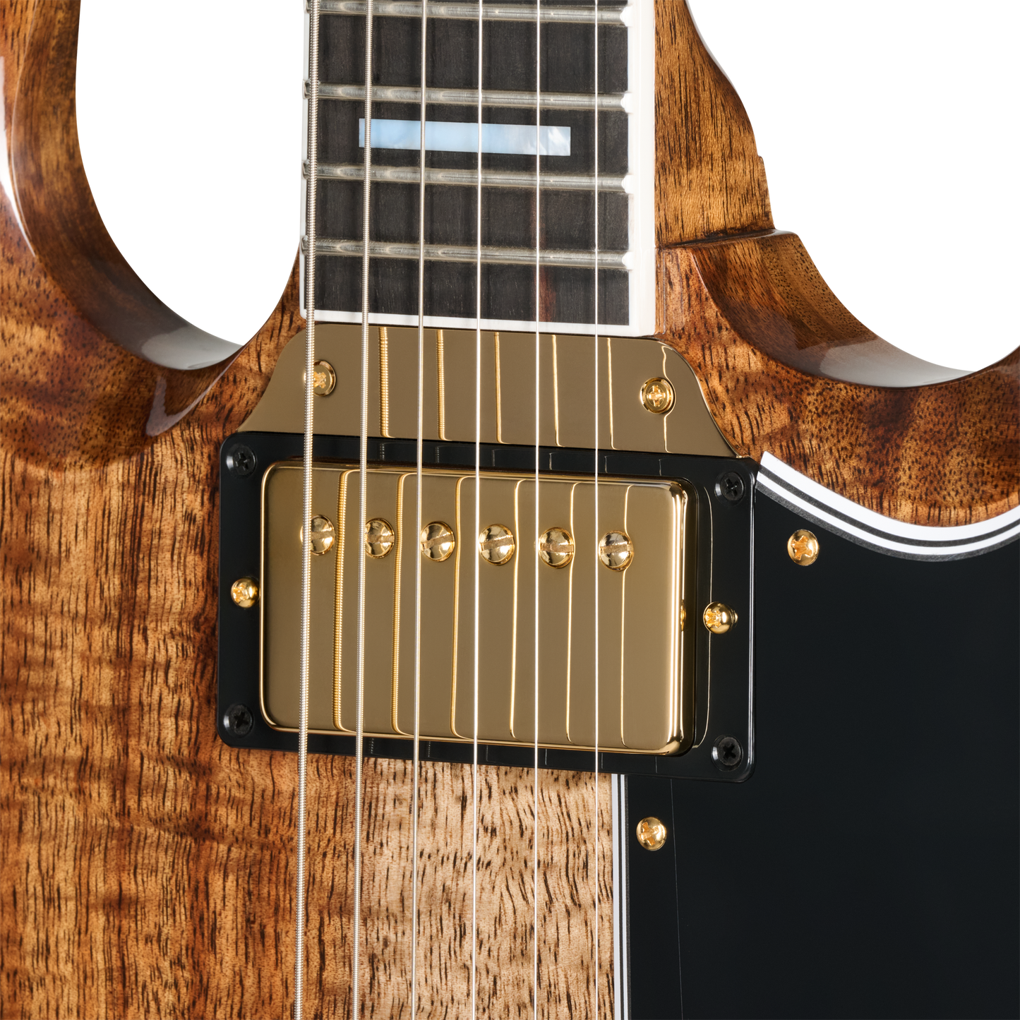 Gibson Custom LE SG Custom with Koa Top, Gloss, Walnut