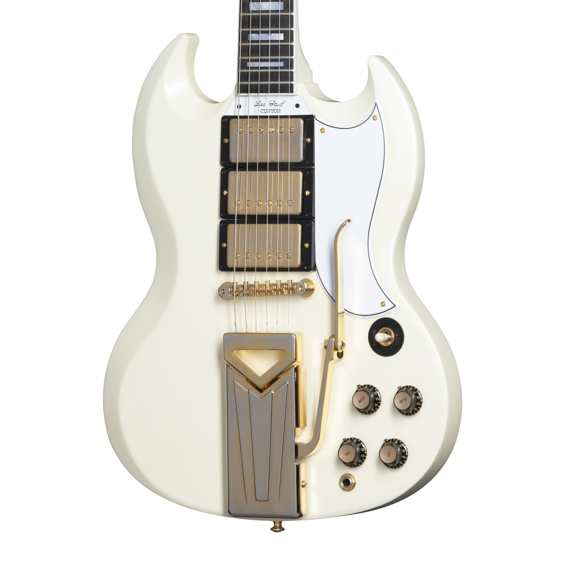 Gibson Custom 60th Anniversary 1961 SG Les Paul Custom VOS, Polaris White