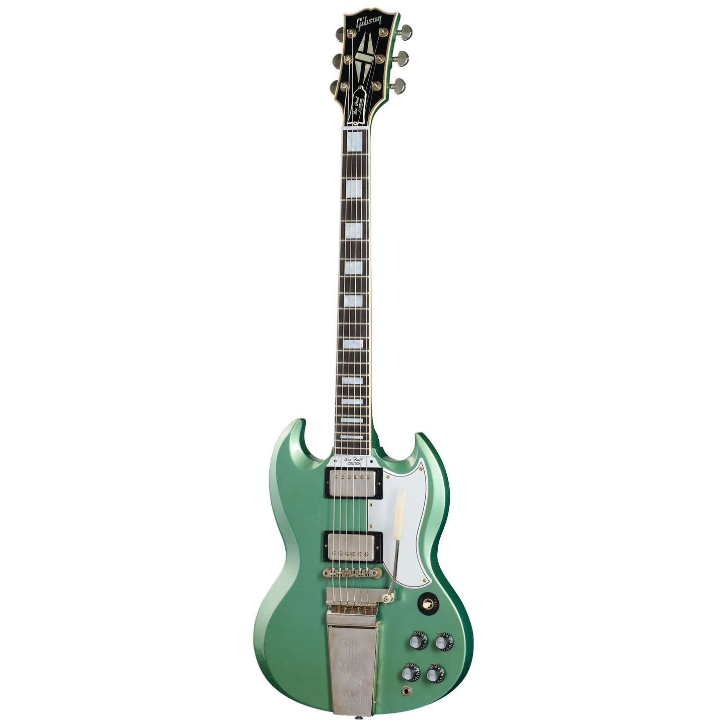 Gibson Custom 1963 Les Paul SG Custom Reissue, Light Aged, Inverness Green