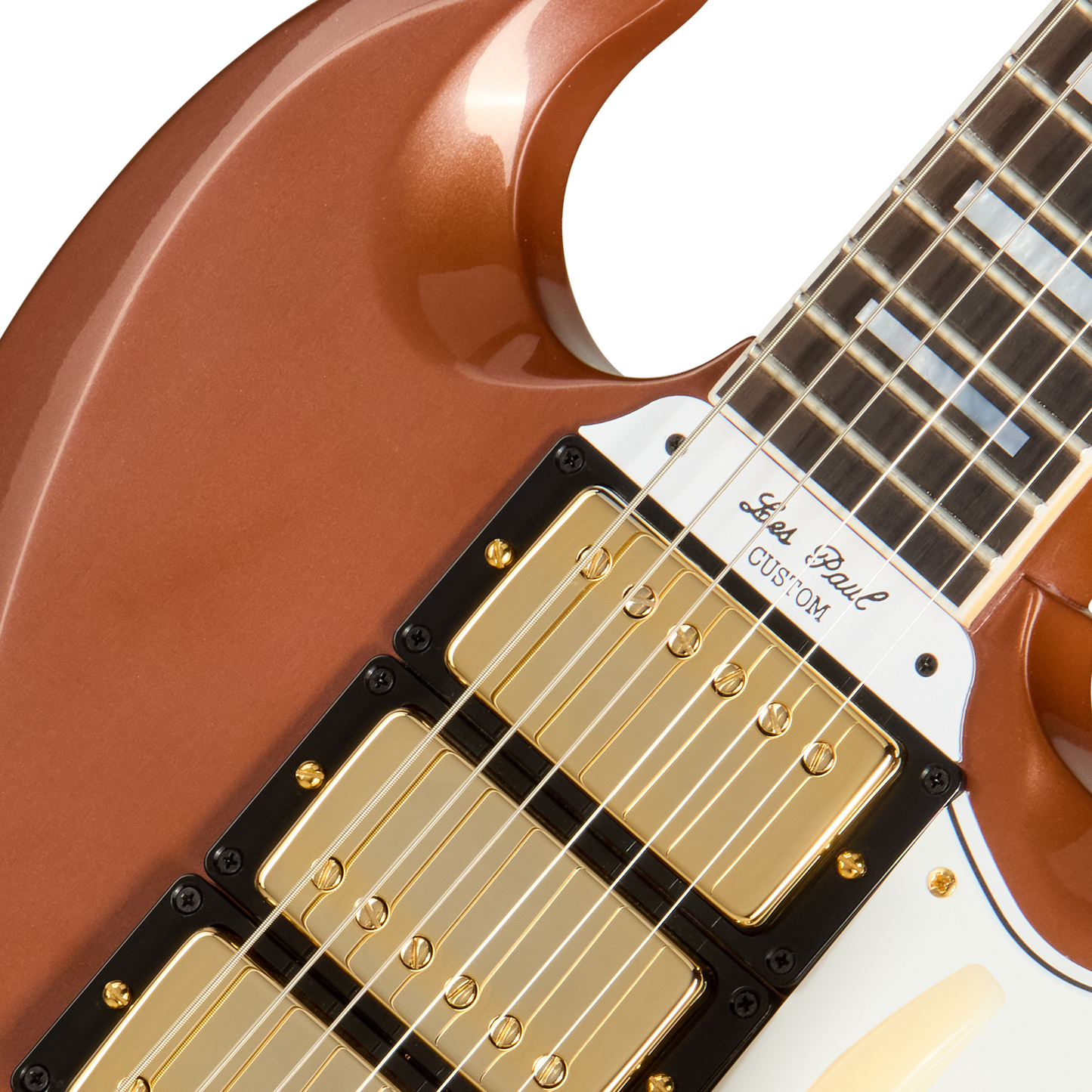 Gibson Custom 1963 Les Paul SG Custom Reissue, VOS, Copper Iridescent