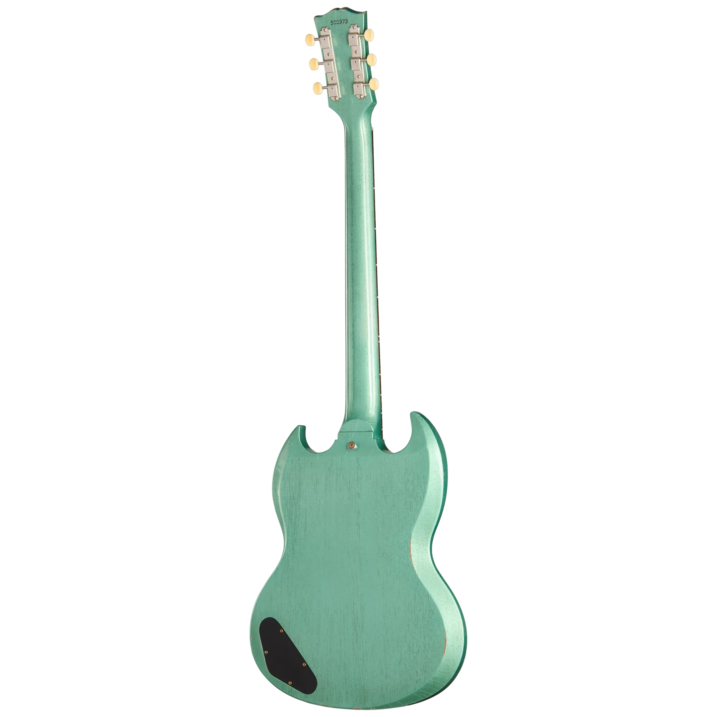 Gibson Custom 1963 Les Paul SG Junior Reissue, Light Aged, TV Inverness Green