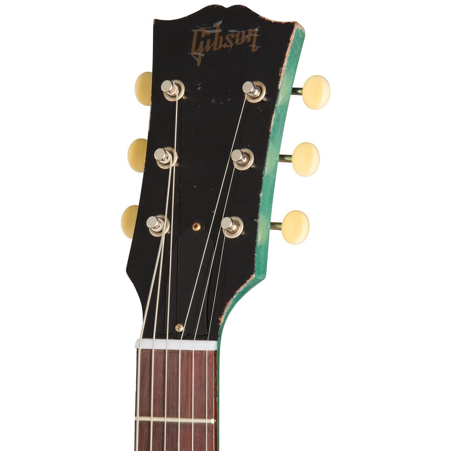 Gibson Custom 1963 Les Paul SG Junior Reissue, Light Aged, TV Inverness Green