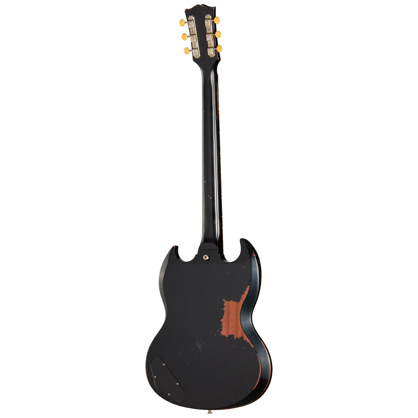 Gibson Custom 1963 SG Junior Reissue, Heavy Aged, Ebony