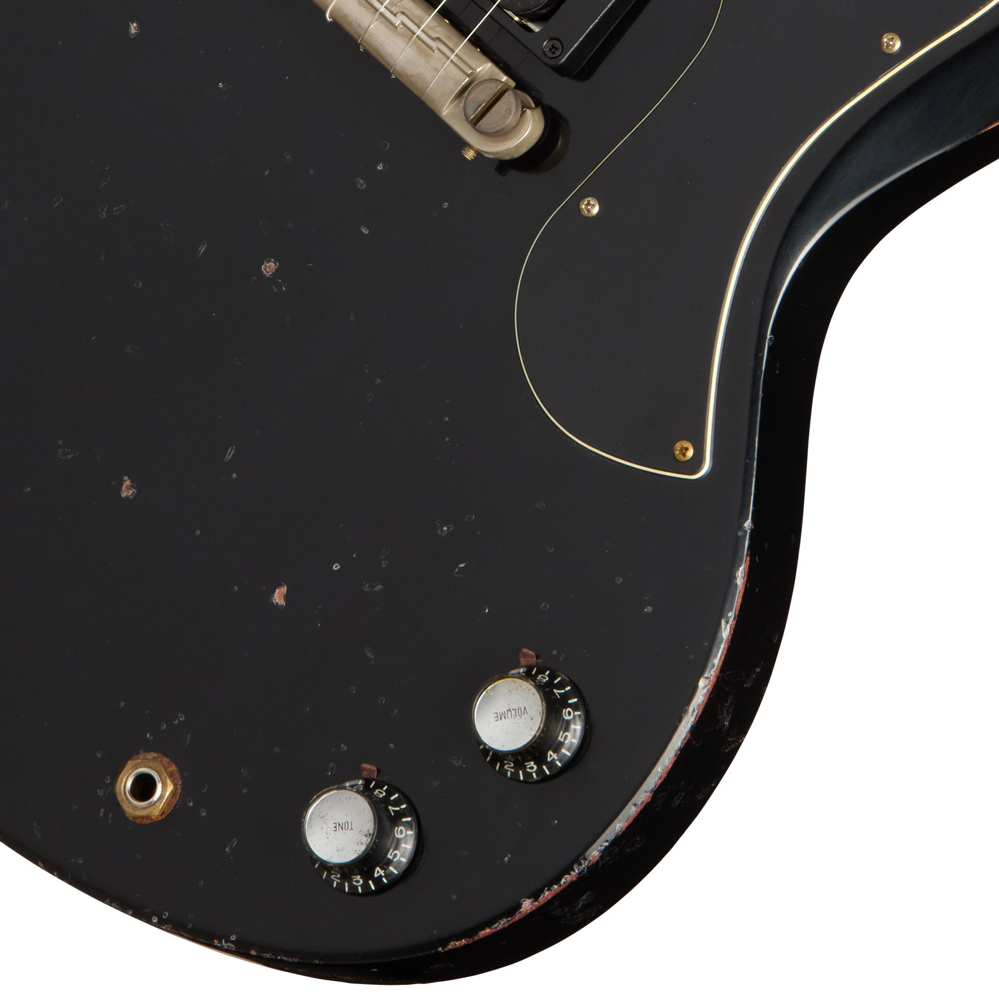 Gibson Custom 1963 SG Junior Reissue, Heavy Aged, Ebony