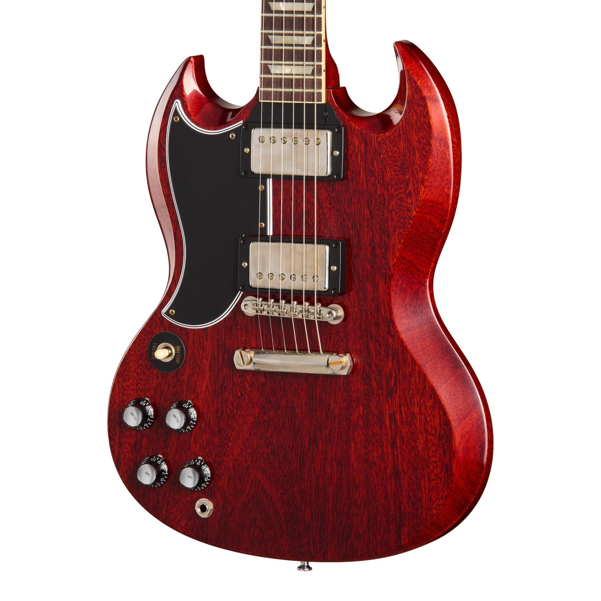 Gibson Custom 1961 Les Paul SG Standard Stop Bar, Left-Handed, Cherry Red