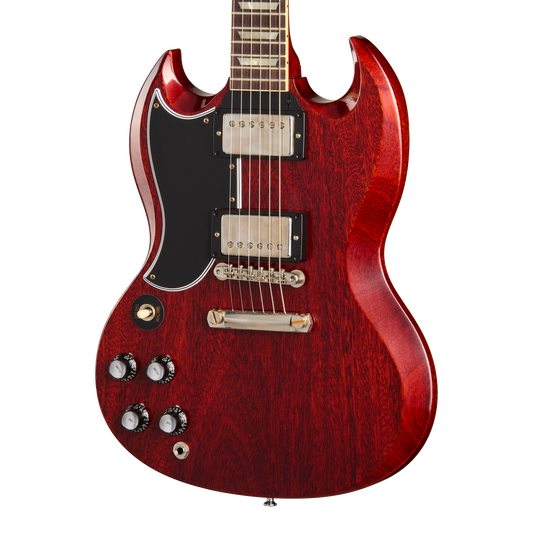 Gibson Custom 1961 Les Paul SG Standard Stop Bar, Left-Handed, Cherry Red