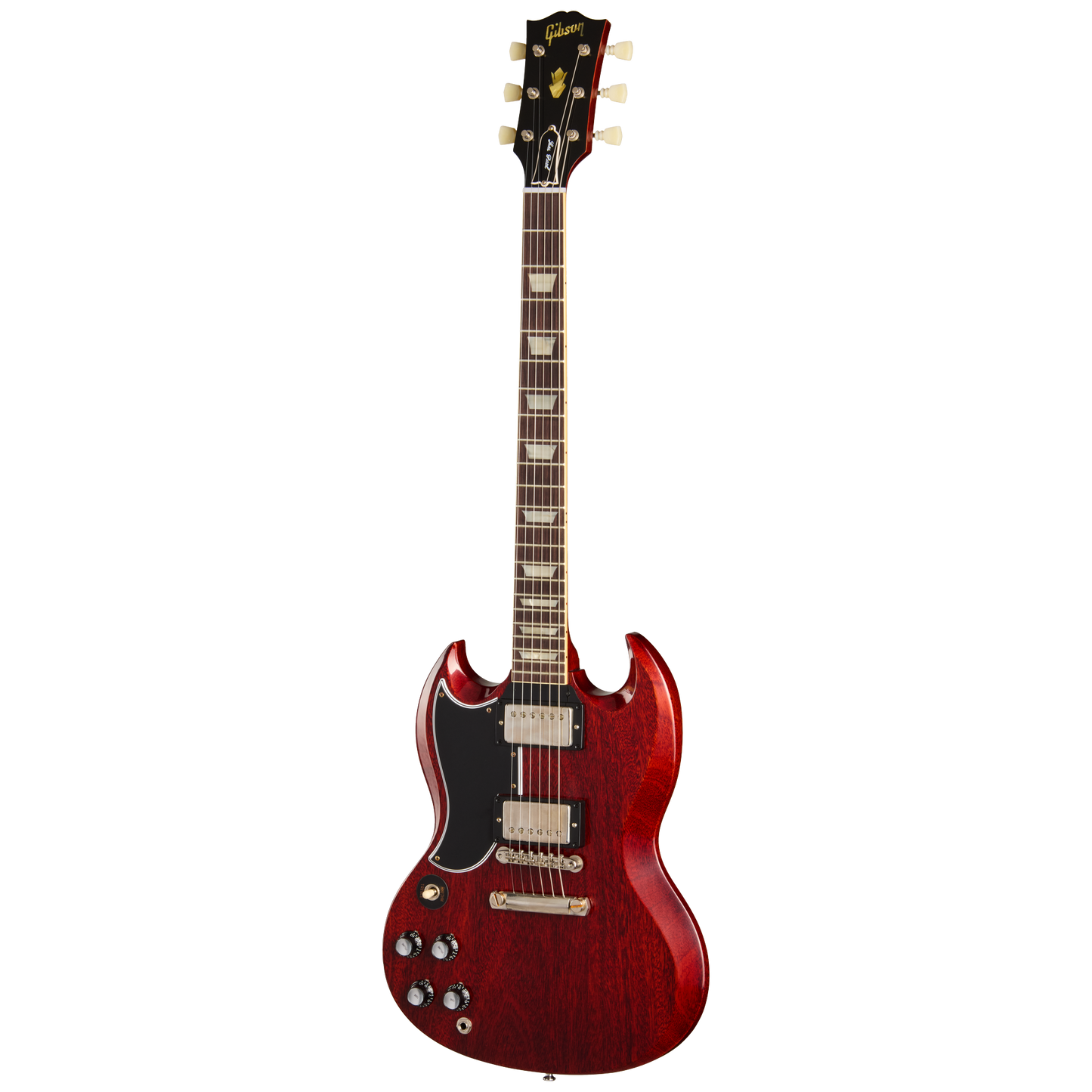 Gibson Custom 1961 Les Paul SG Standard Stop Bar, Left-Handed, Cherry Red