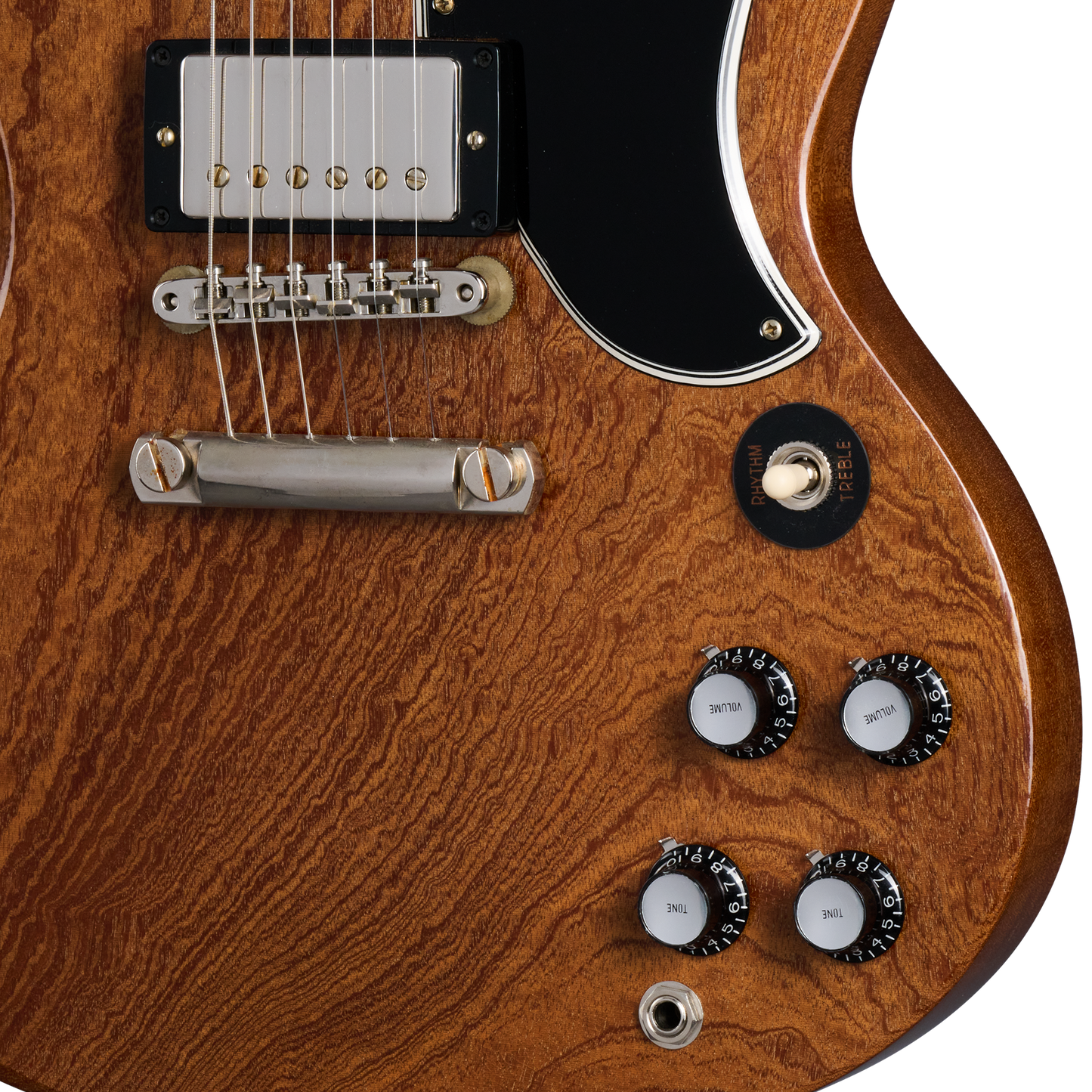 Gibson Custom 1961 Les Paul SG Standard Quilt Sapele, Ultra Light Aged, Natural, Exclusive