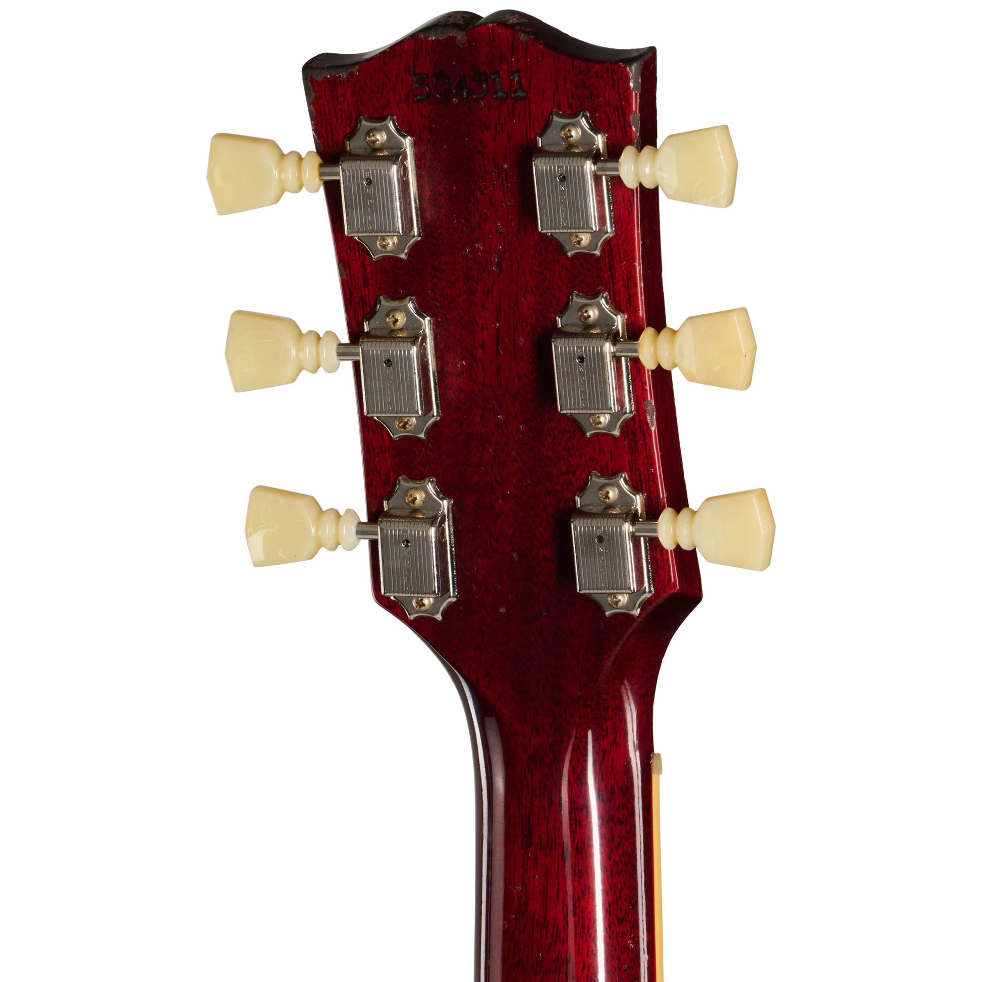 Gibson Custom 1961 Les Paul SG Standard Reissue with Figured Top, Light Aged, Lemon Burst